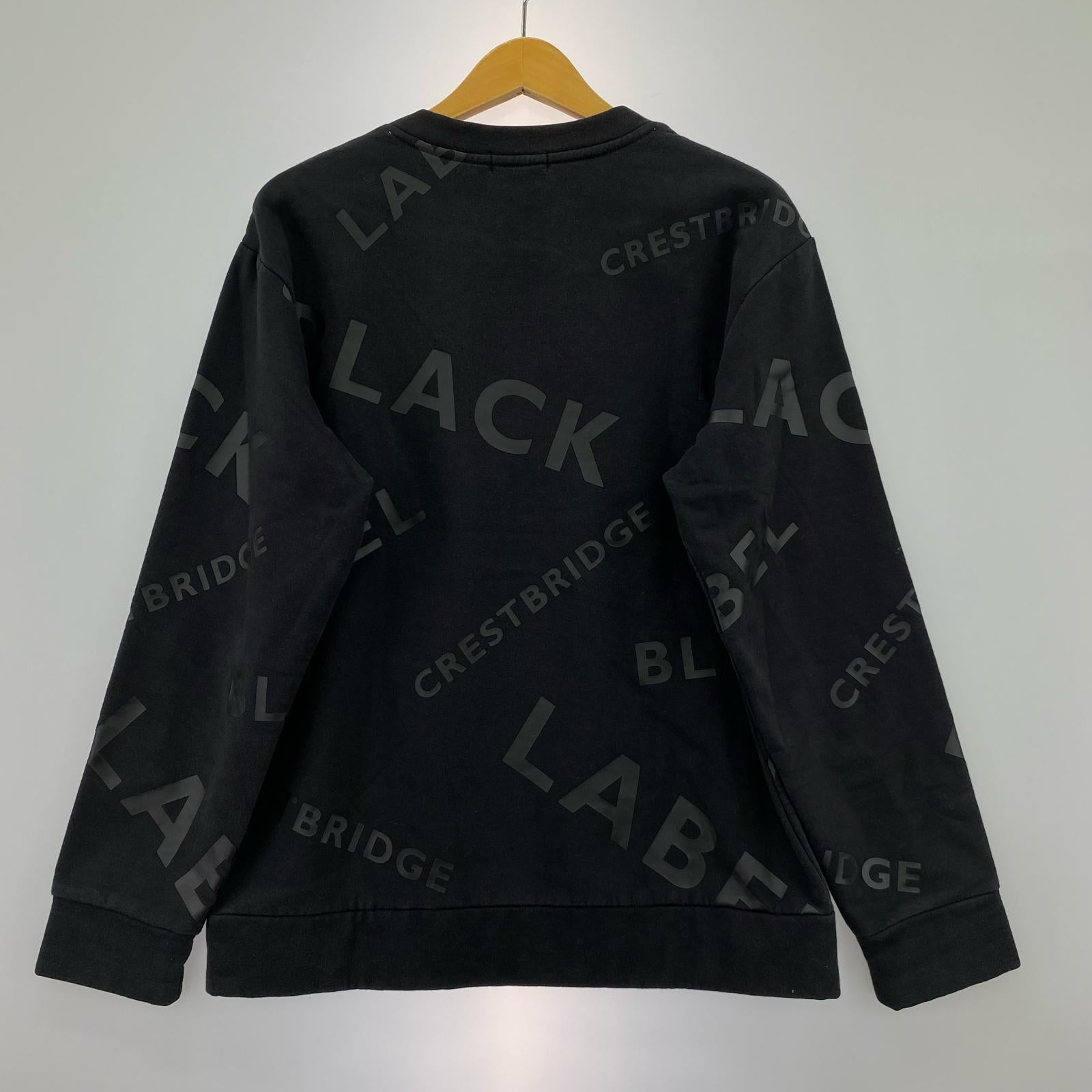 スウェット BLACK LABEL CRESTBRIDGE スウェット・トレーナー M ブラック