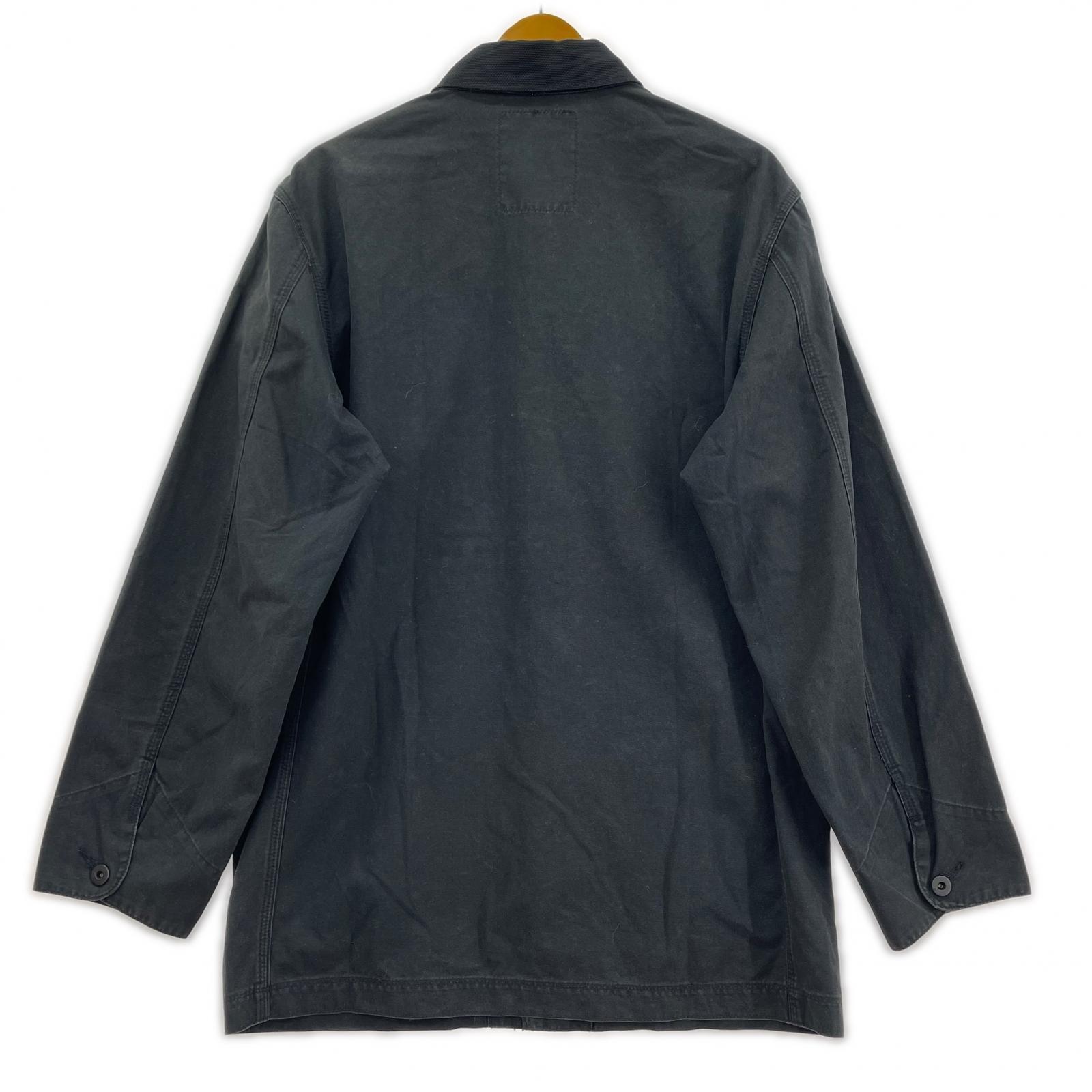 ジャケット 03年 コットンツイルカバーオール 黒 M M ブラック