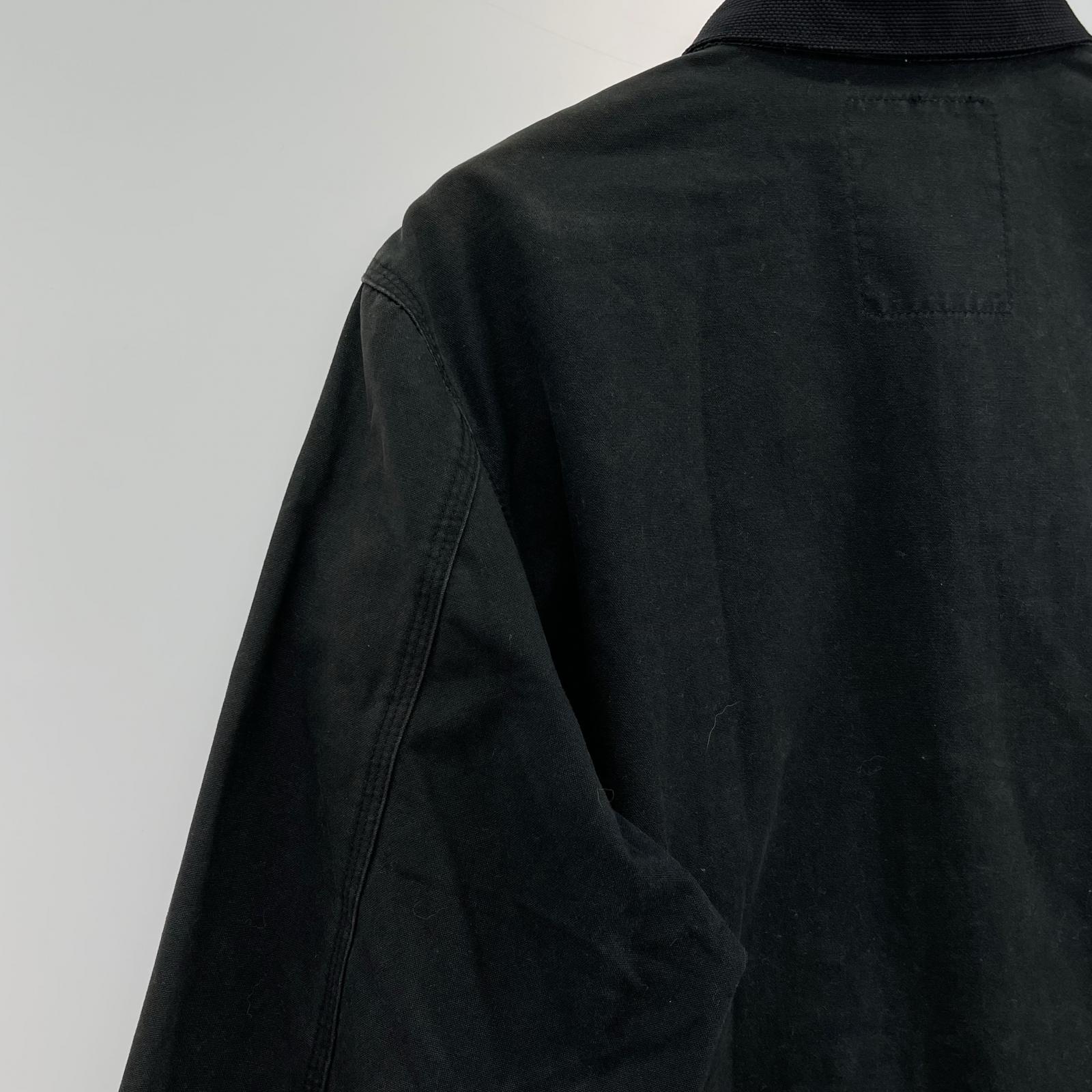 ジャケット 03年 コットンツイルカバーオール 黒 M M ブラック