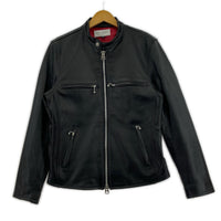 ライダースジャケット RETRO GRADE ラムレザー ブラック M M ブラック