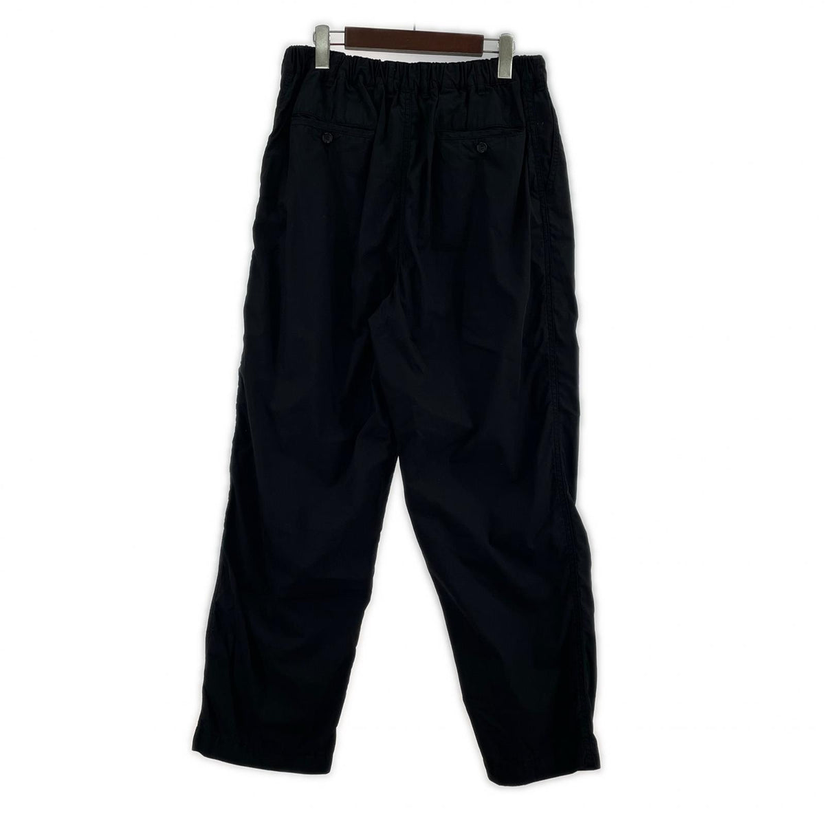 パンツ Garment Dyed Poplin Tapered Slacks (F) フリー ブラック