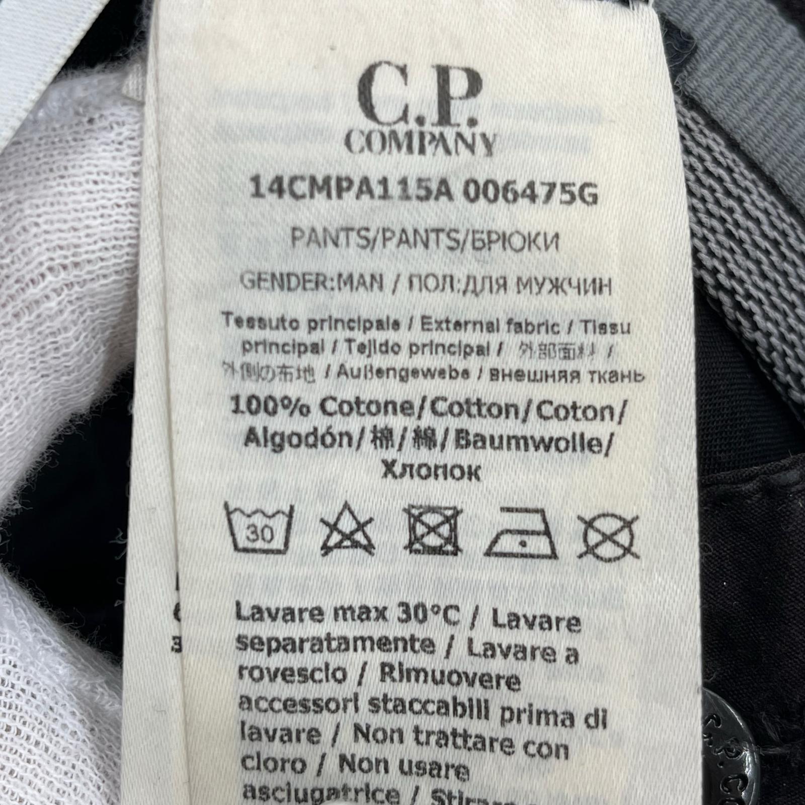 パンツ C.P.COMPANY Micro Reps Cargo 黒 48 ブラック