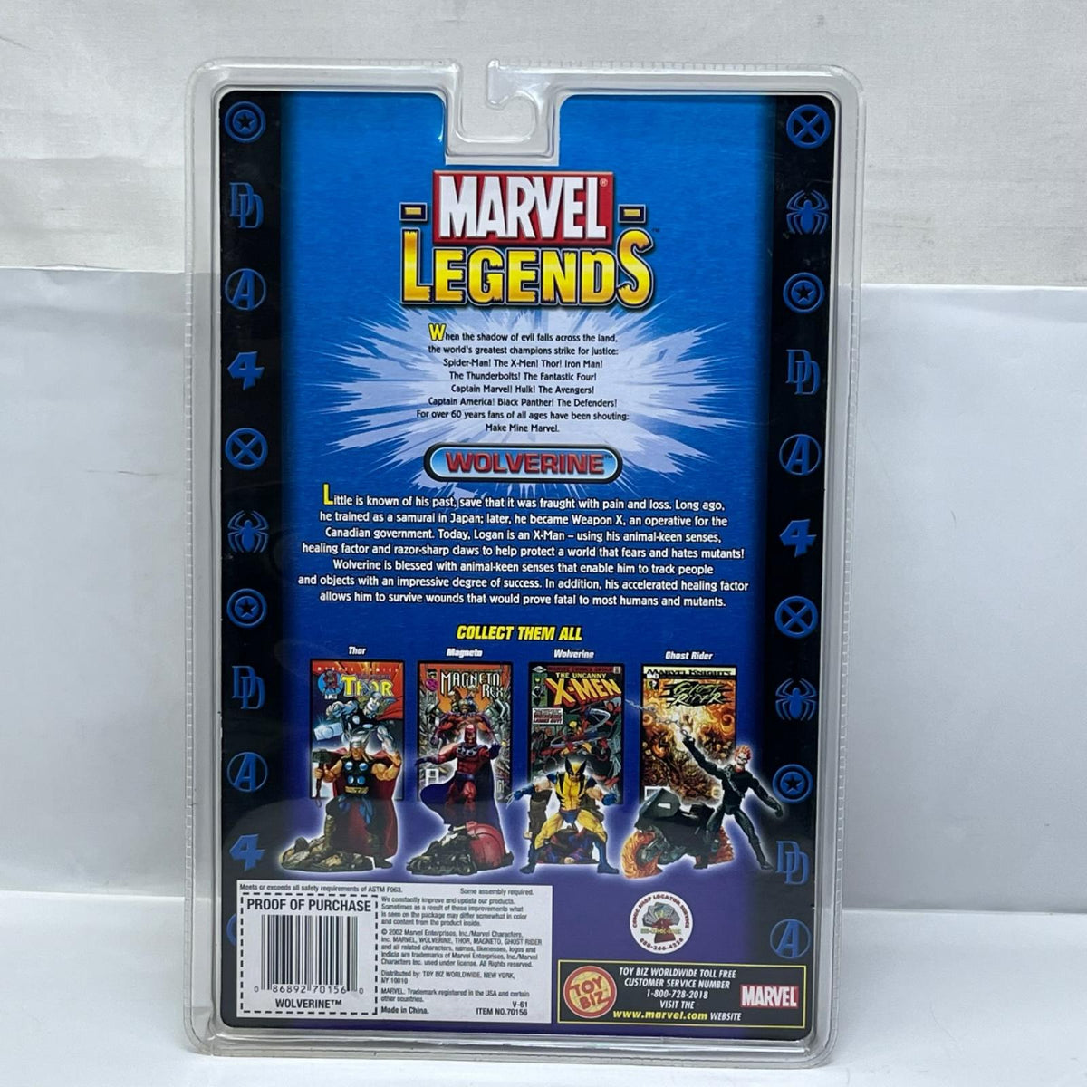 MARVEL LEGENDS THE UNCANNY ウルヴァリン X-MEN /エックスメン トイビズ社 フィギュア/グッズ