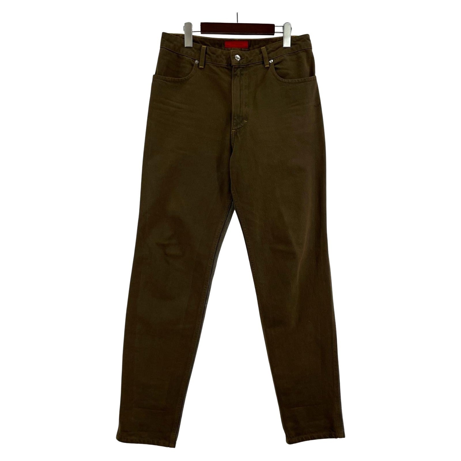 パンツ ECKHAUS LATTA デニムパンツ 茶 31 ブラウン