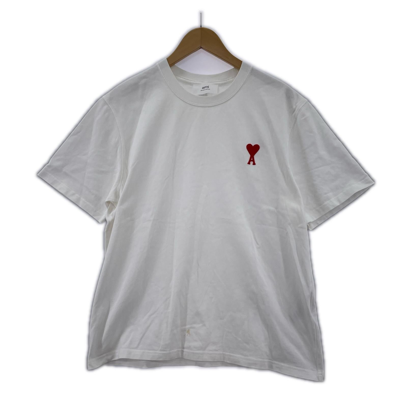 半袖Tシャツ 胸ロゴ ホワイト