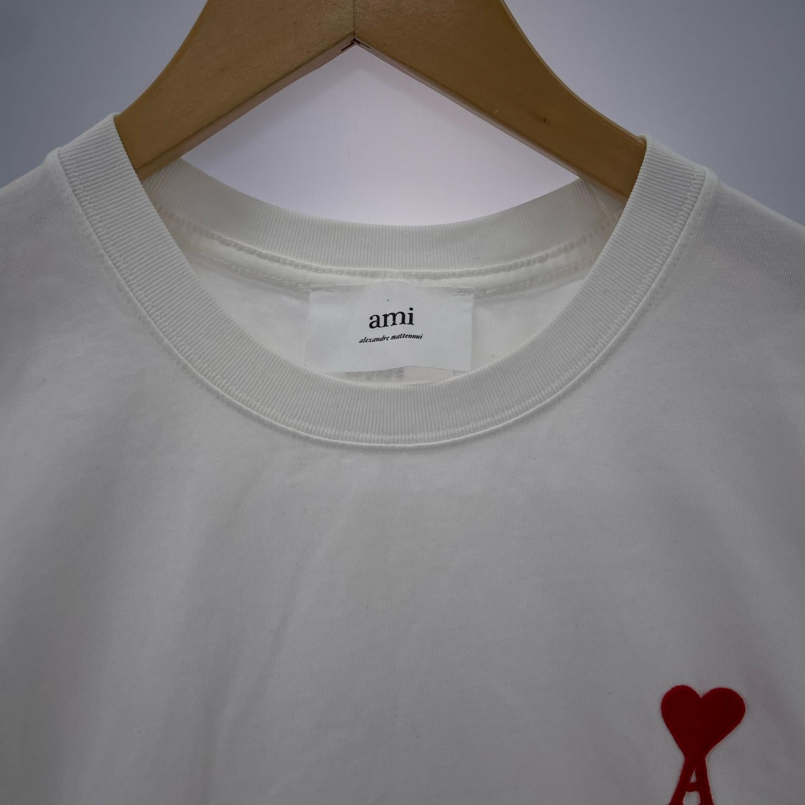 半袖Tシャツ 胸ロゴ ホワイト