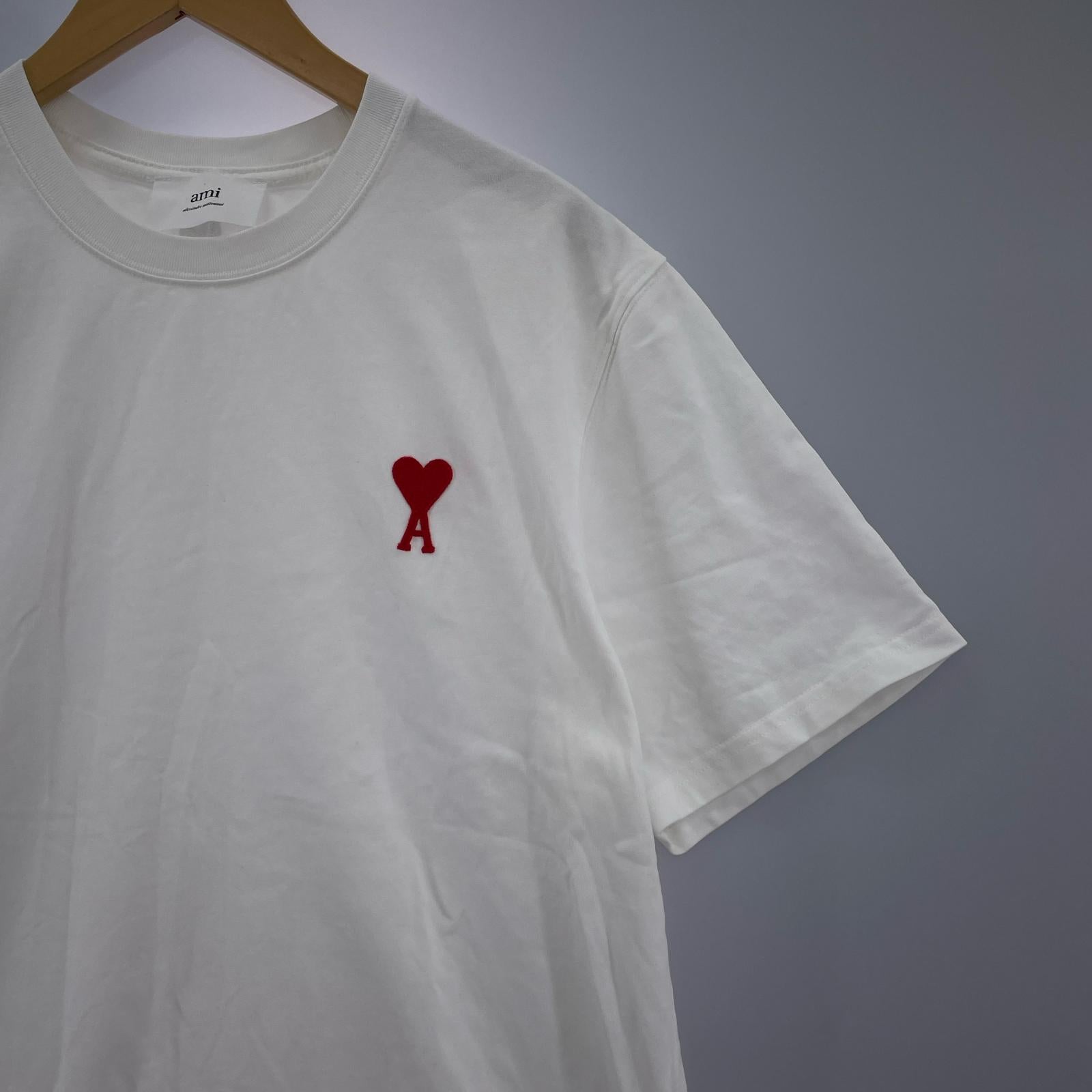 半袖Tシャツ 胸ロゴ ホワイト