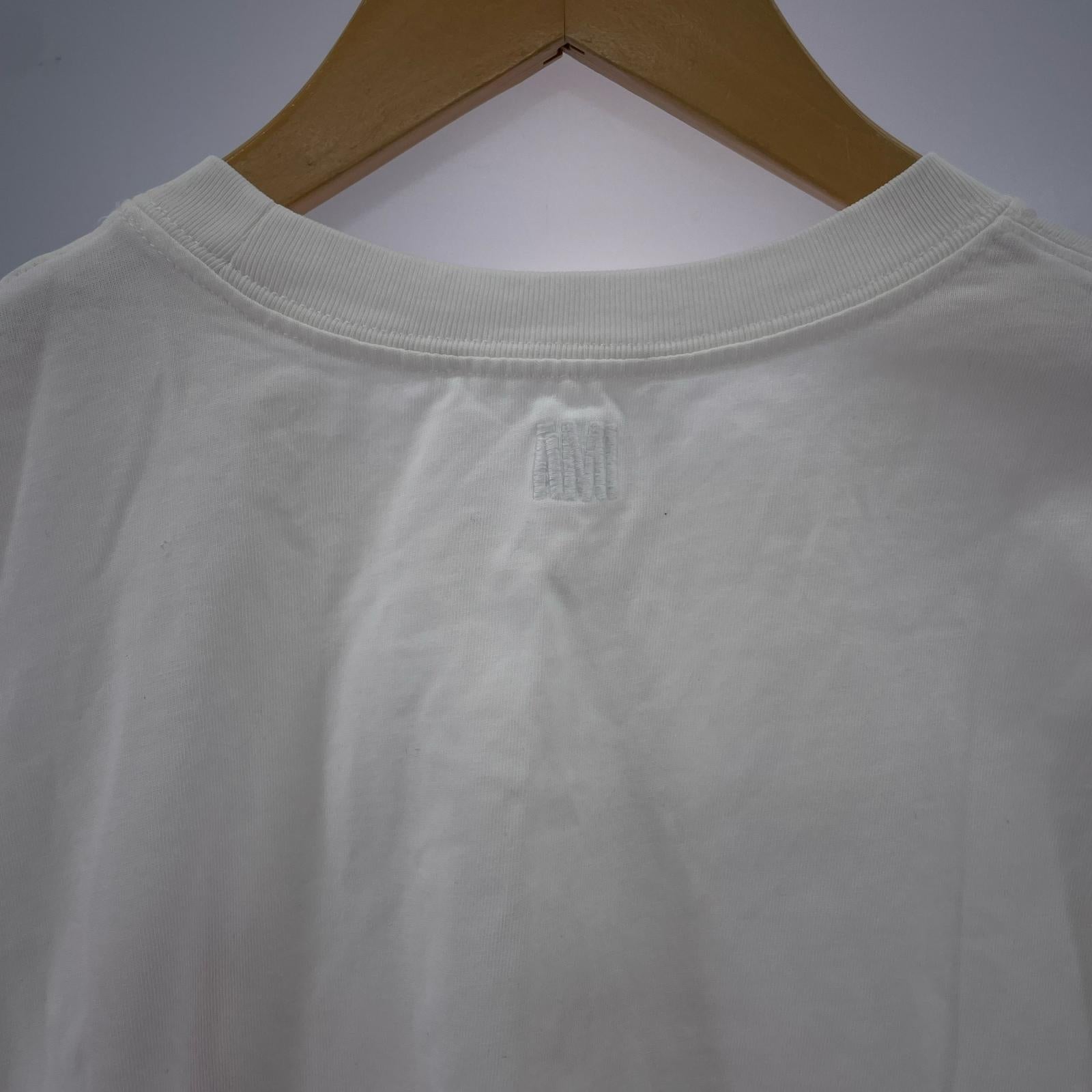 半袖Tシャツ 胸ロゴ ホワイト