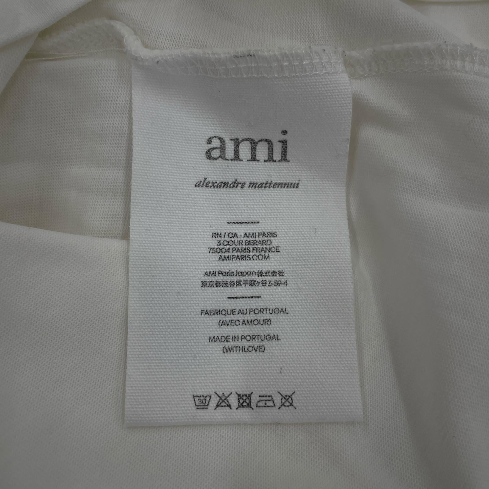 半袖Tシャツ 胸ロゴ ホワイト