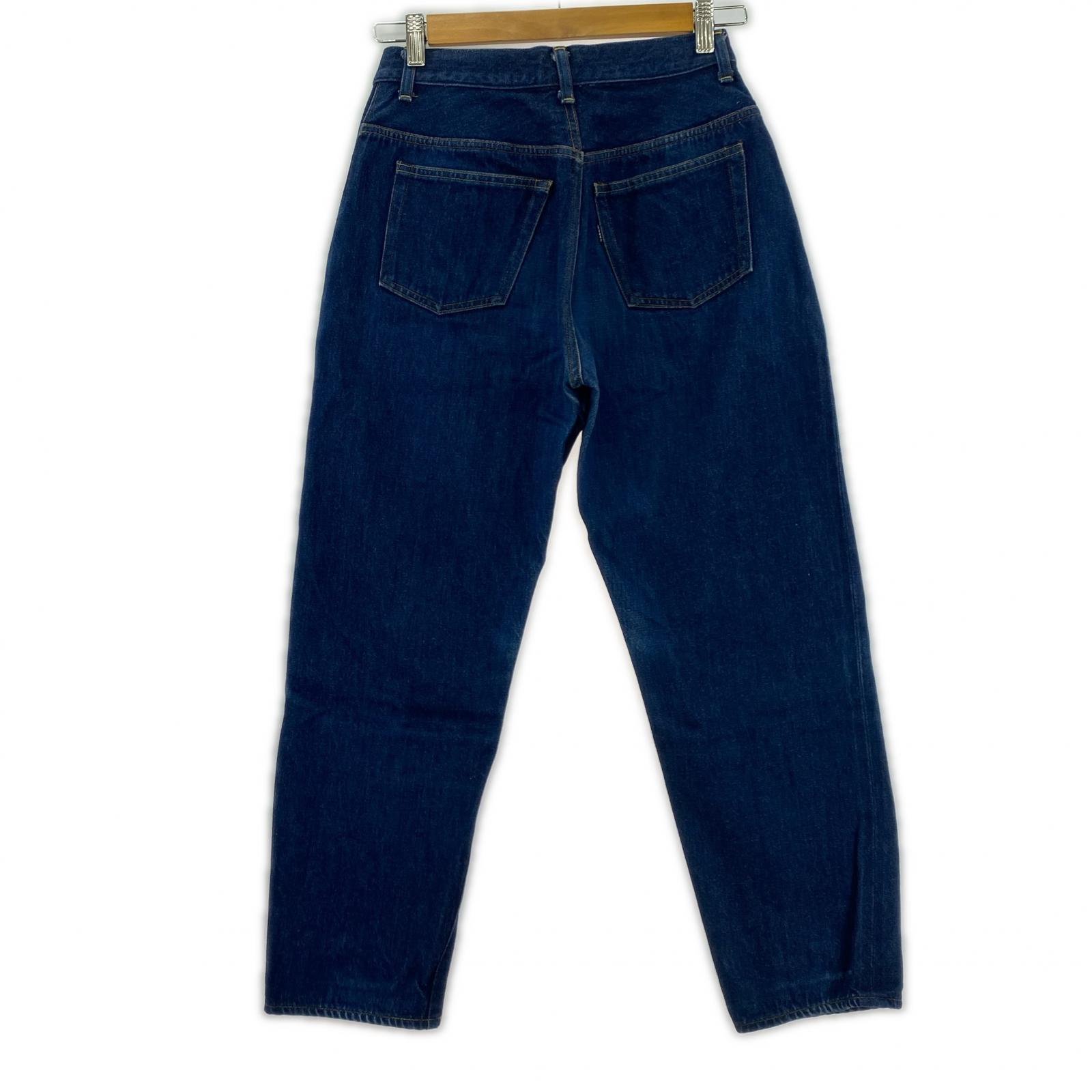デニムパンツ WIDE TAPERED DENIM 28 ネイビー