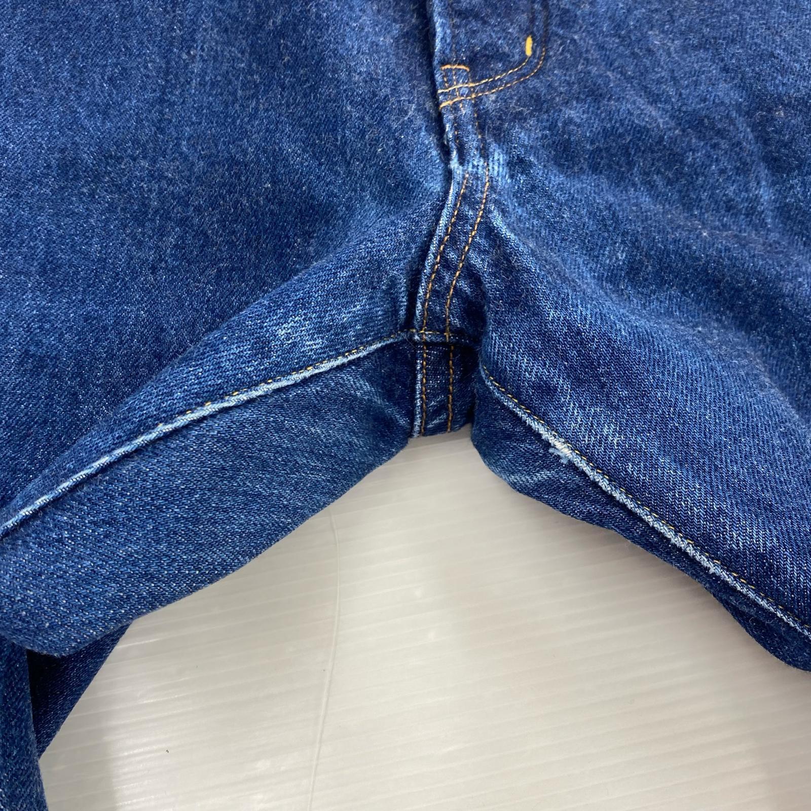 デニムパンツ WIDE TAPERED DENIM 28 ネイビー