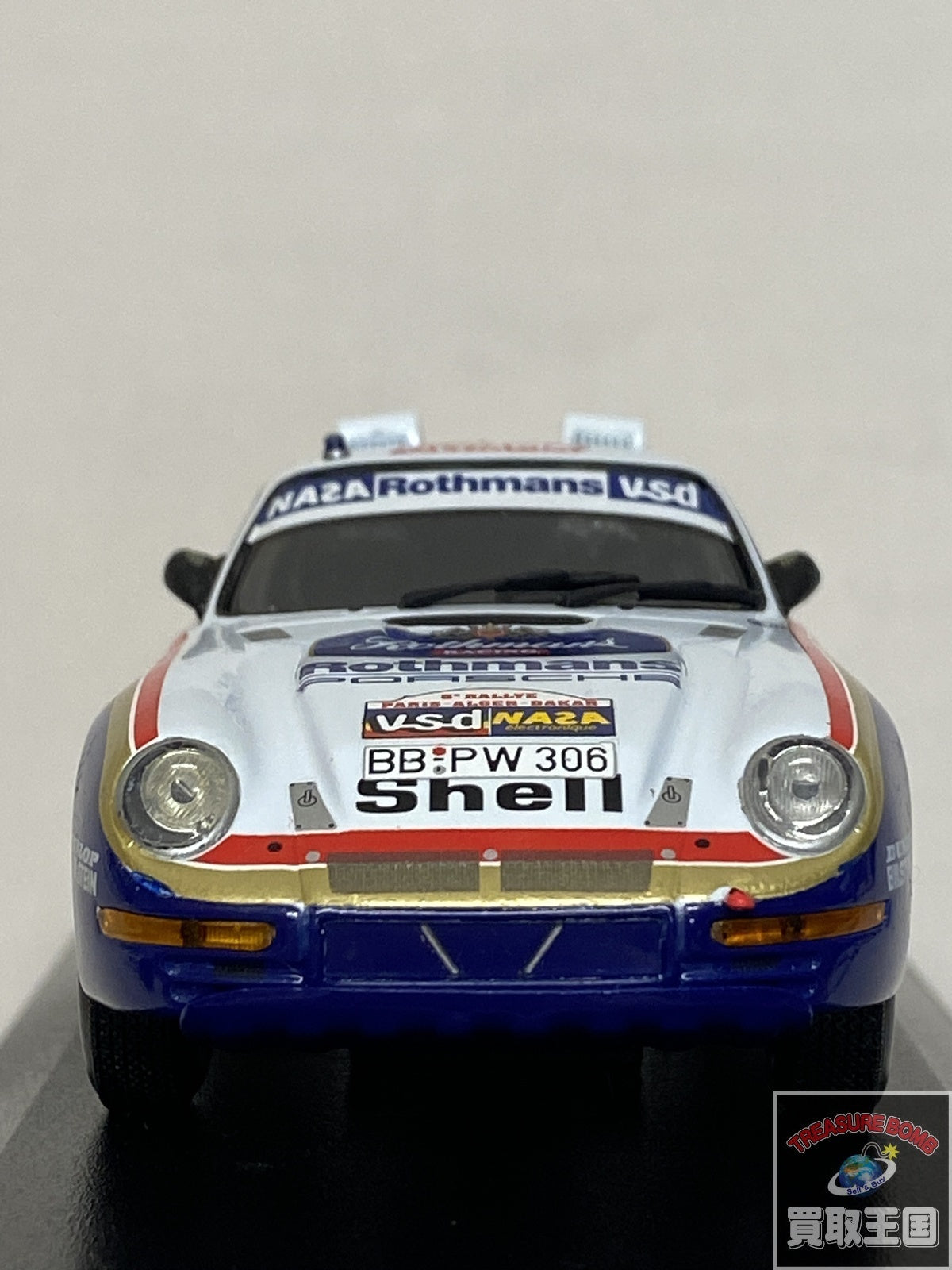 ミニチャンプス Porsche 959 rallye スケールカー