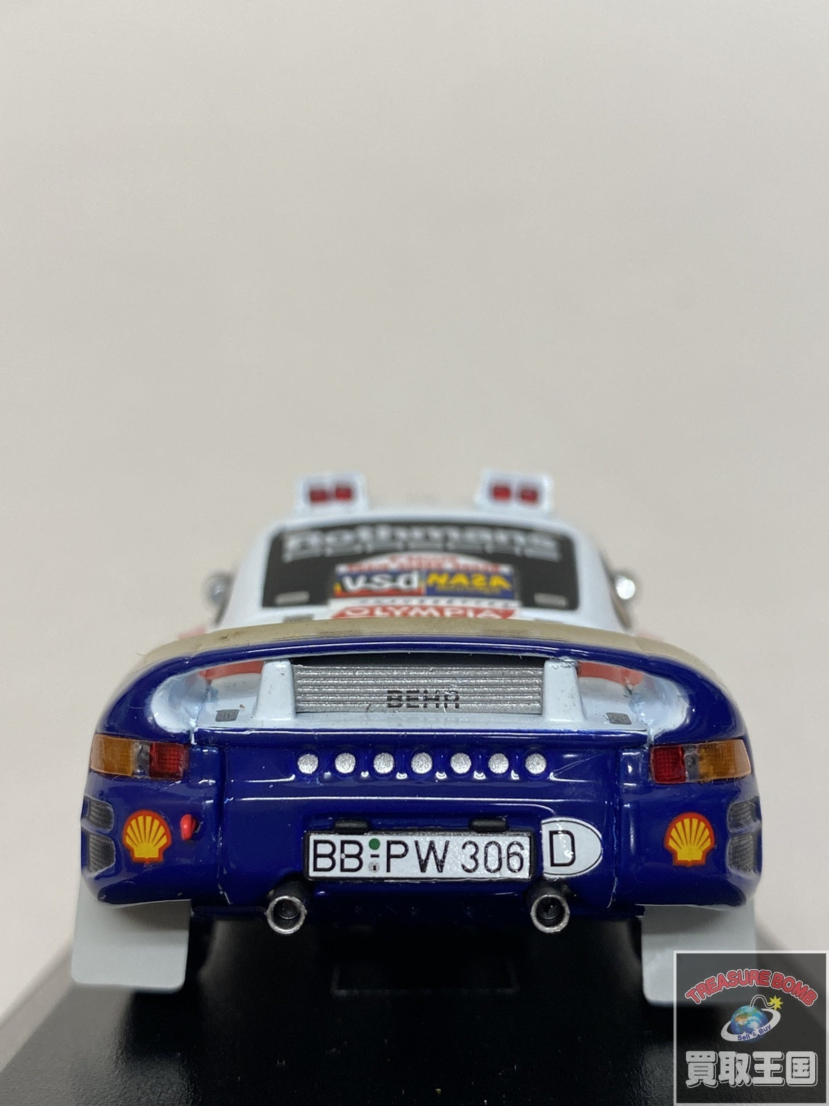 ミニチャンプス Porsche 959 rallye スケールカー