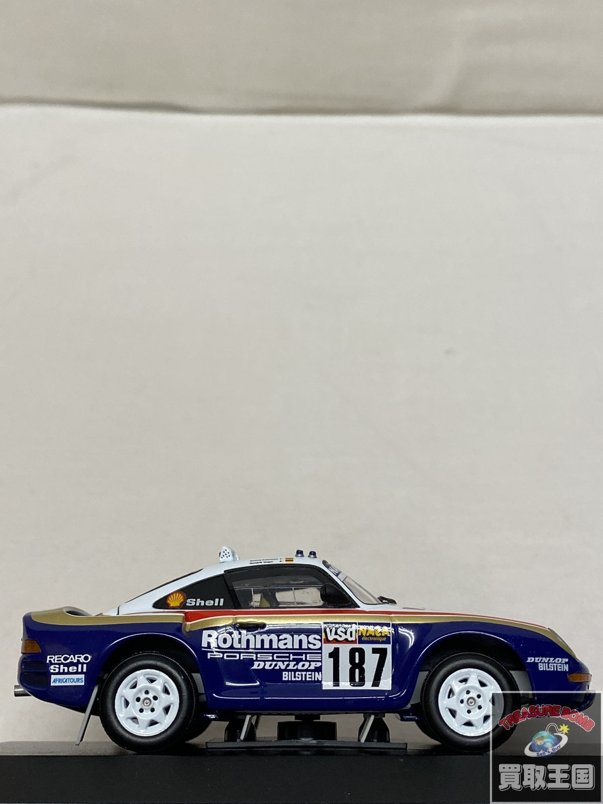 ミニチャンプス Porsche 959 rallye スケールカー