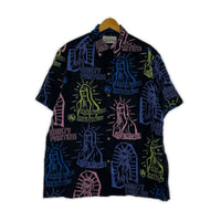長袖シャツ WACKO MARIA 半袖シャツ ブラック M M ブラック