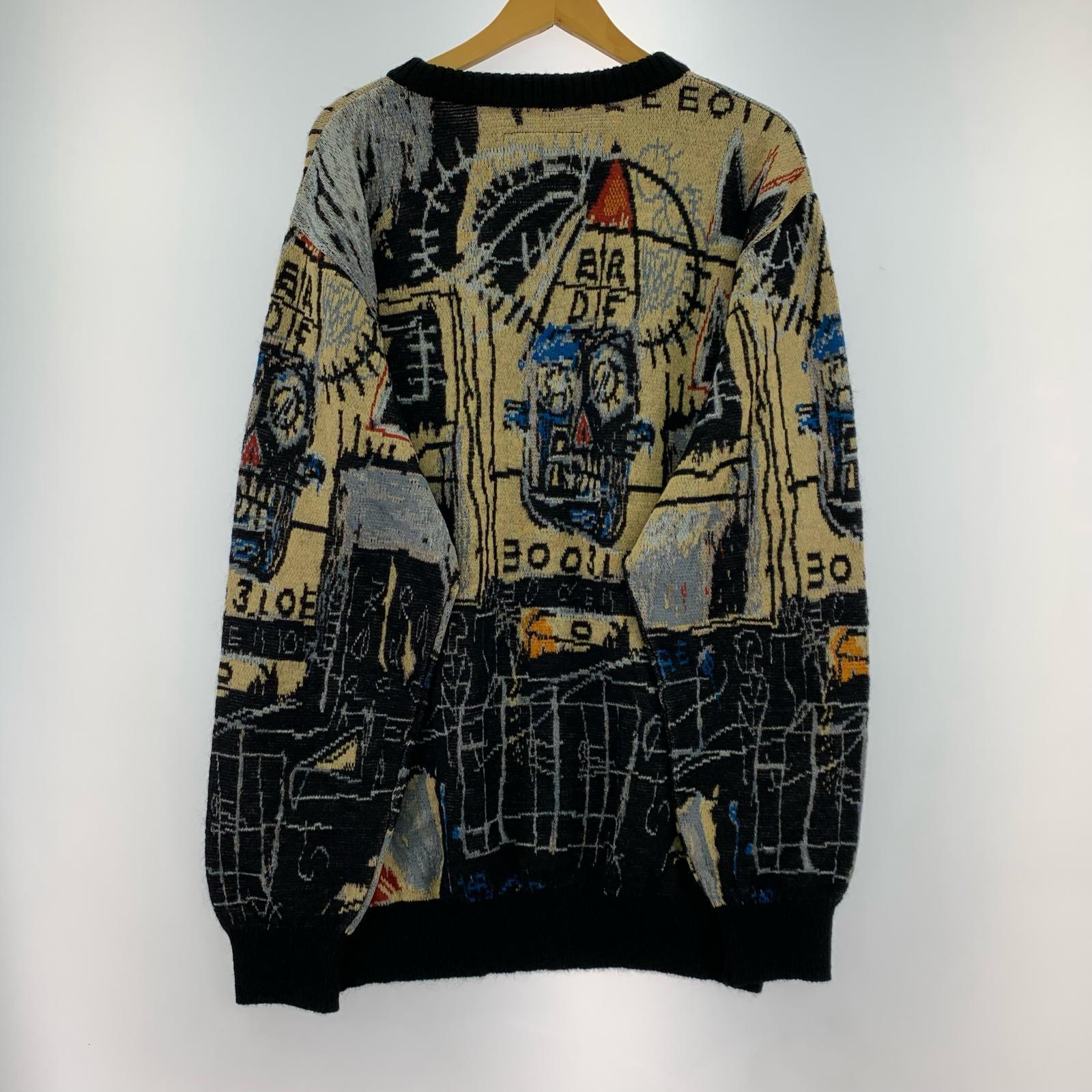 その他トップス WACKO MARIA BASQUIAT ニット L L ブラック