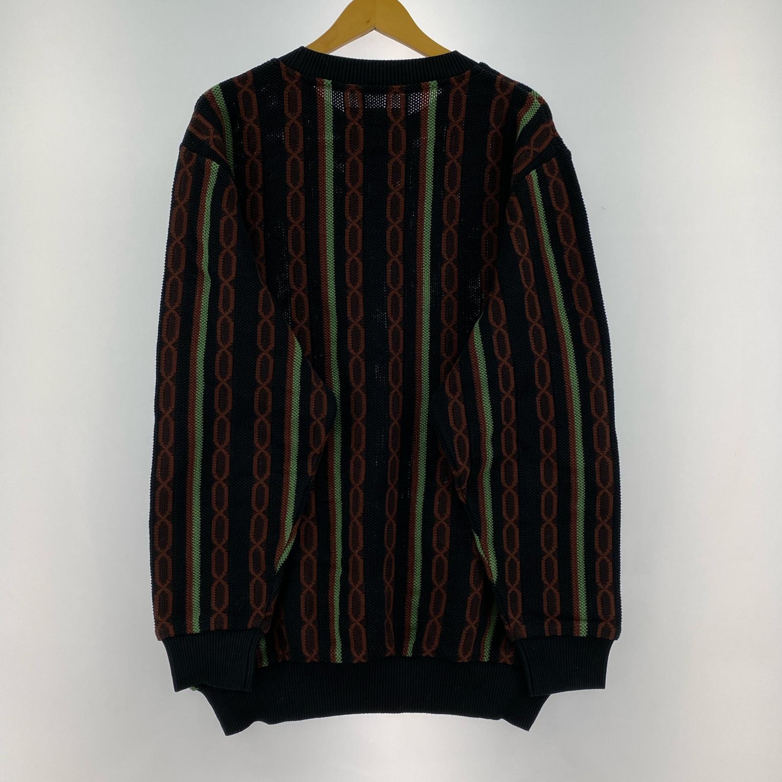 その他トップス WACKO MARIA ニット ブラウン L L ブラック
