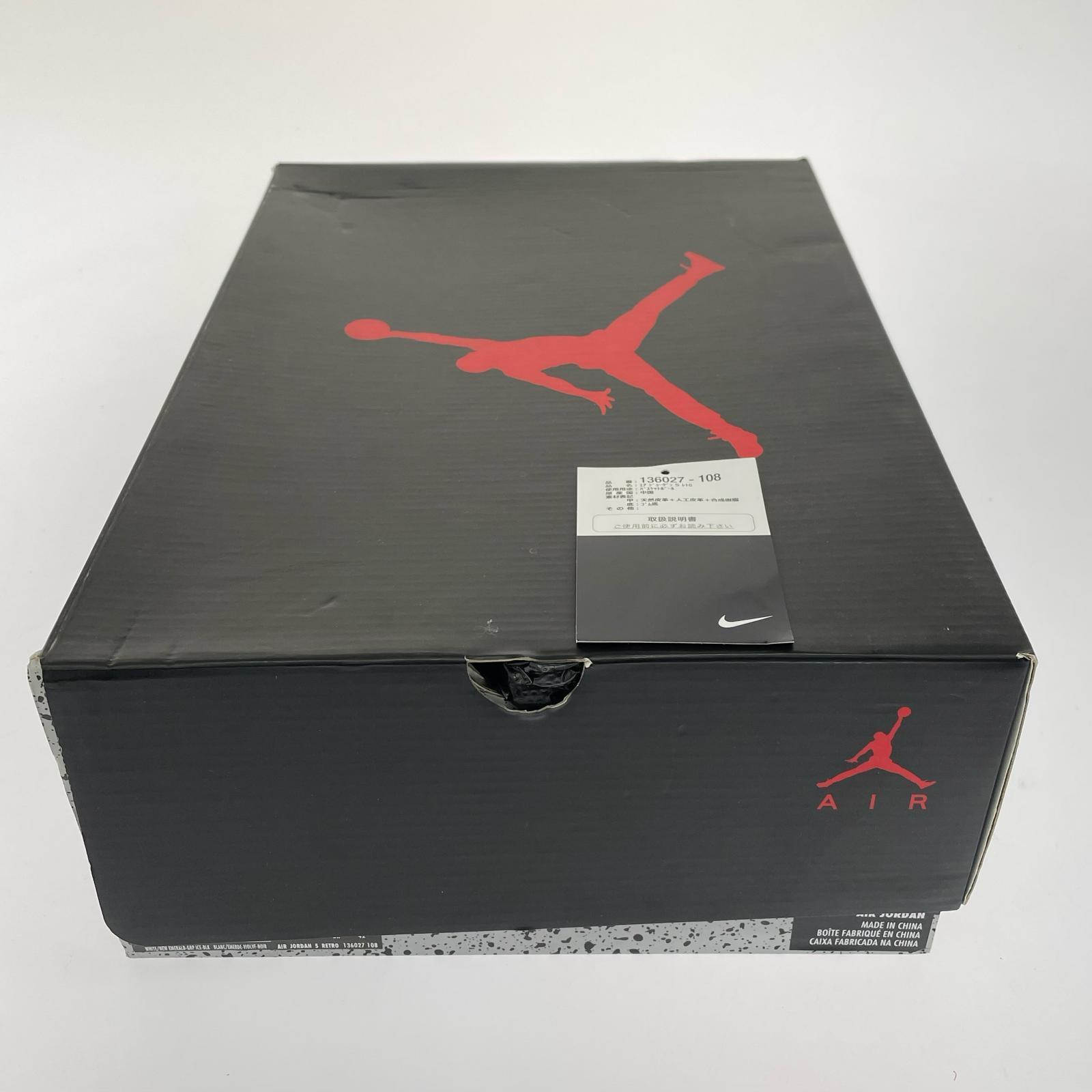その他靴 AIR JORDAN 5 RETRO GRAPE 28.0cm 28cm (US10 UK9 1/2 EU46) ホワイト