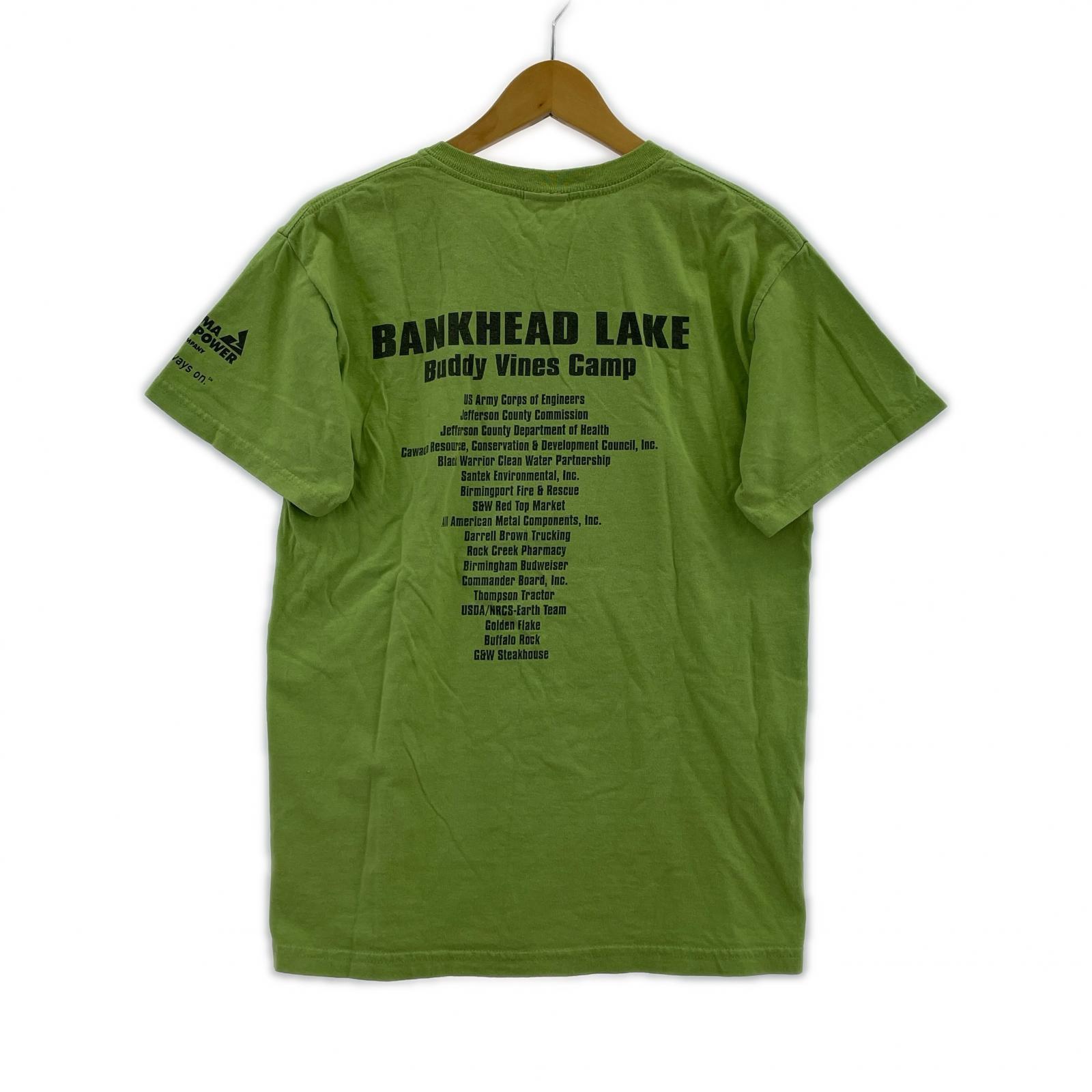 半袖Tシャツ BANKHEAD LAKE チャリティーT(S) S グリーン