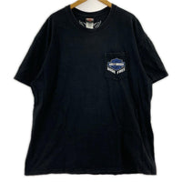 半袖Tシャツ LONGHORN 黒 ブラック