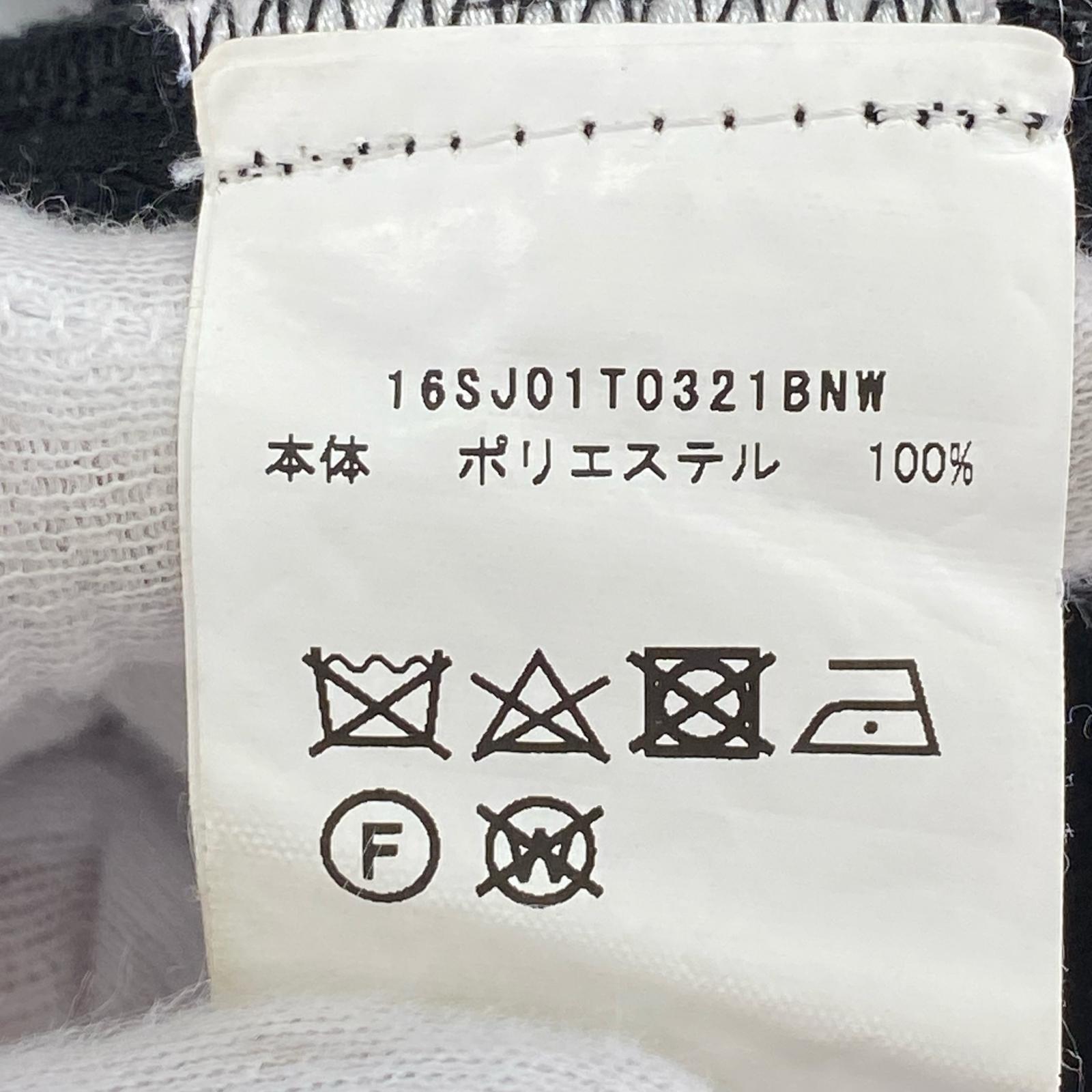 長袖Tシャツ sister jane ドット柄シアーカットソー S ブラック
