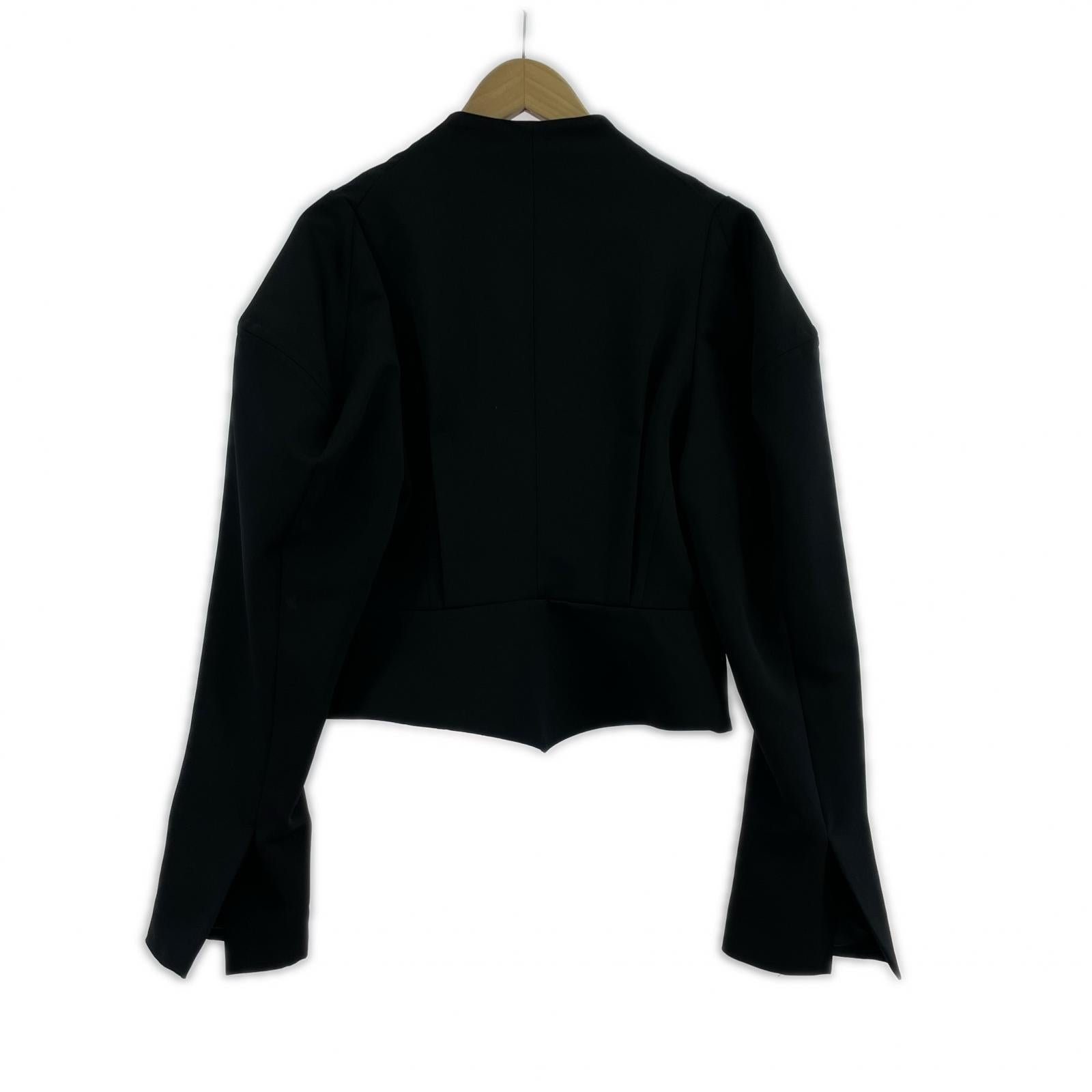 テーラードジャケット YOHEI OHNO TEL AVIV SHORT JACKET 黒 (38) 38 ブラック