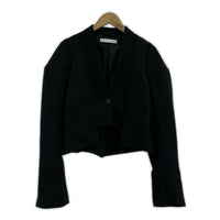テーラードジャケット YOHEI OHNO TEL AVIV SHORT JACKET 黒 (38) 38 ブラック
