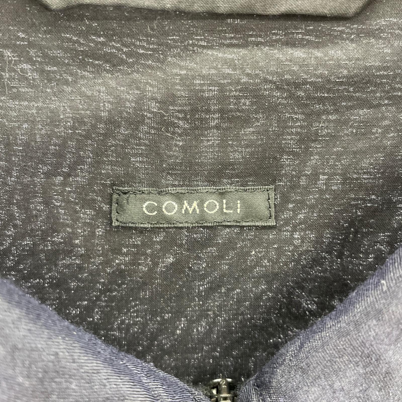 ブルゾン 24AW ウールシルク スイングトップ 3 3 ネイビー
