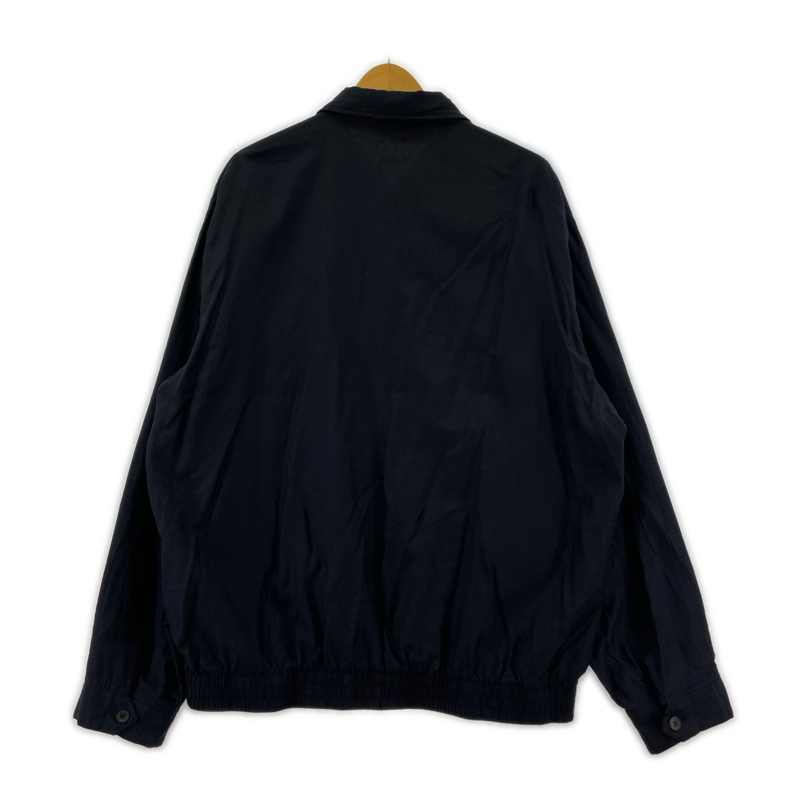 ブルゾン 24AW ウールシルク スイングトップ 3 3 ネイビー