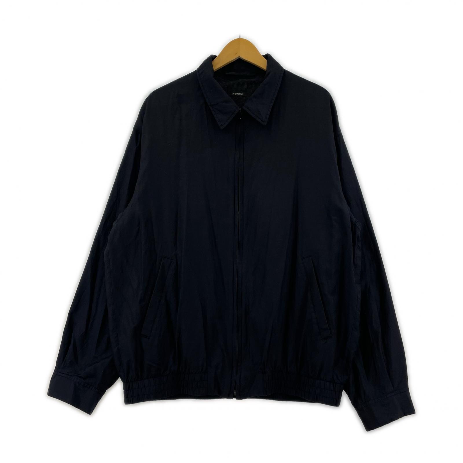 ブルゾン 24AW ウールシルク スイングトップ 3 3 ネイビー