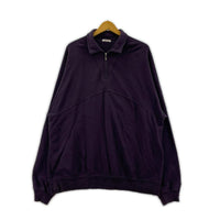 スウェット 25AW S.PARADA ハーフジッププルオーバー L L パープル