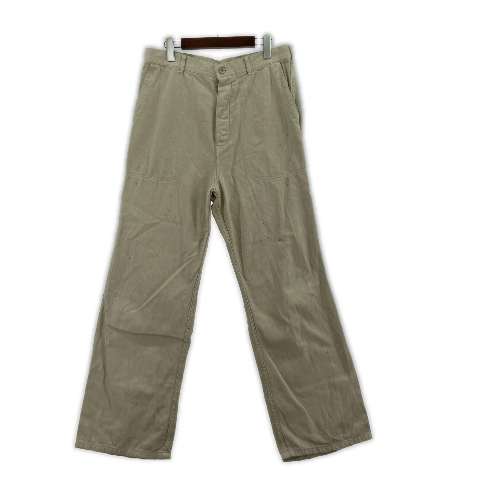 デニムパンツ 24AW US NAVY DENIM PANTS 3 3 ベージュ