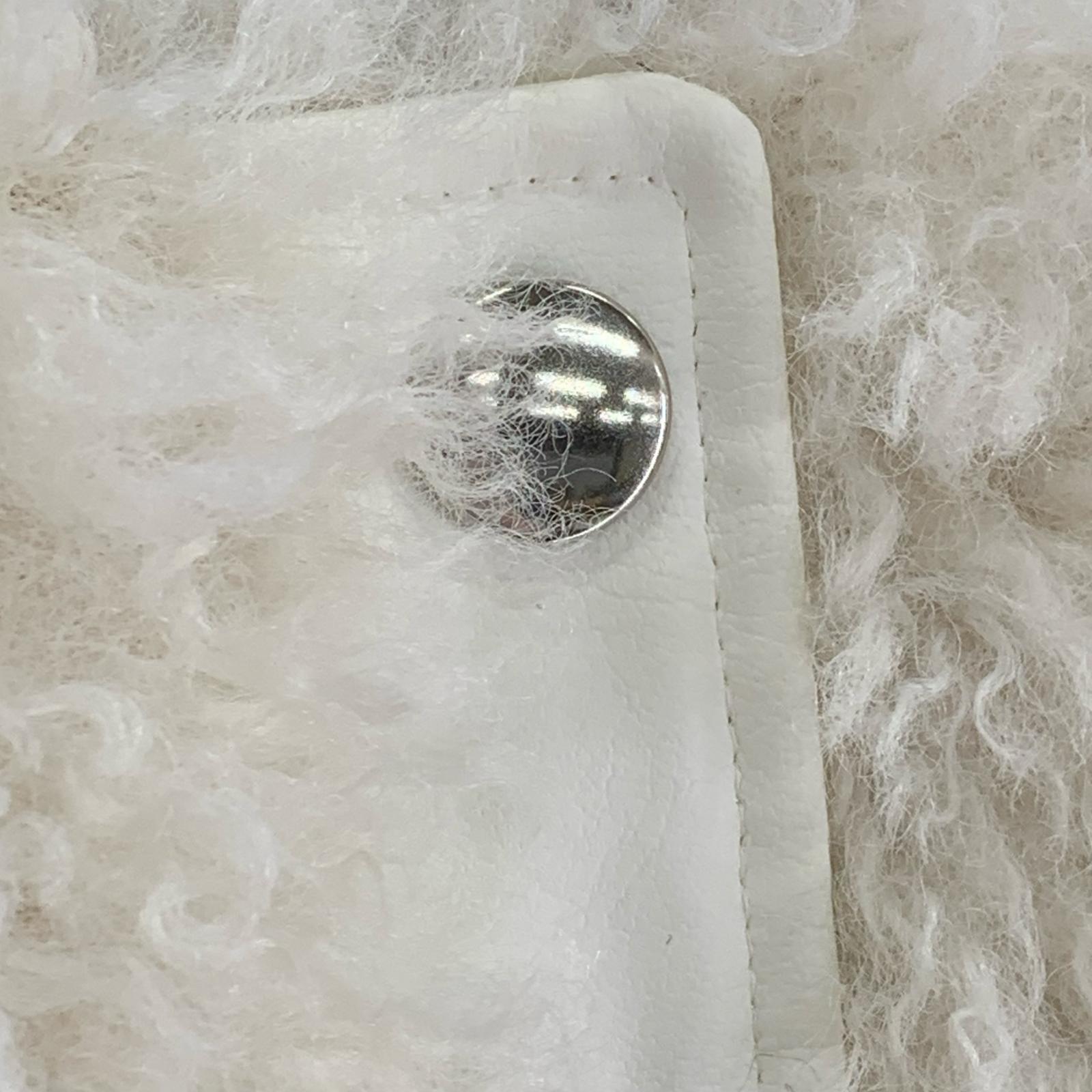 ミニスカート KISHIDA MIKI poodle fur mini skirt ホワイト フリー ホワイト