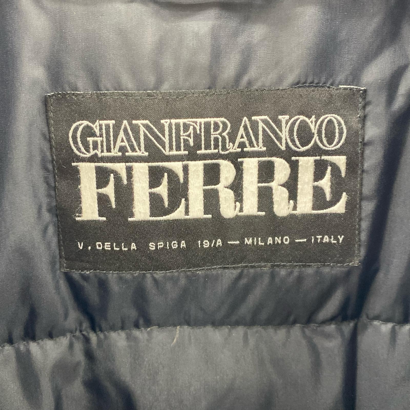 ダウンジャケット GIANFRANCO FERRE ダウンジャケット ブラック