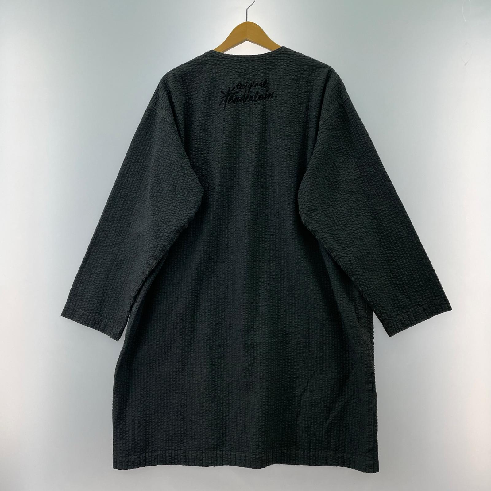 ジャケット SEERSUCKER COAT ストライプ コート M グレー M グレー