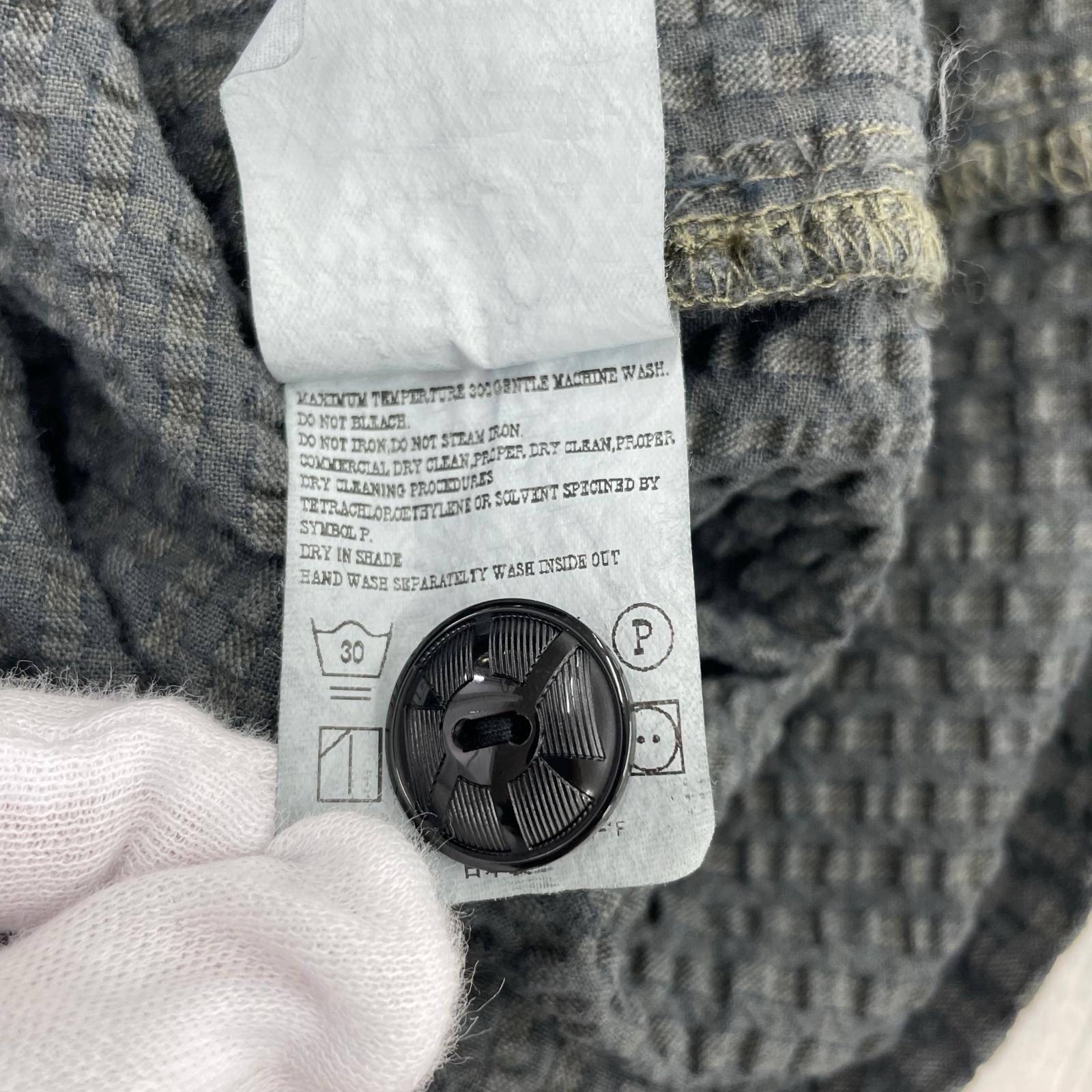 ジャケット SEERSUCKER COAT ストライプ コート M グレー M グレー