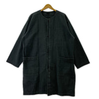 ジャケット SEERSUCKER COAT ストライプ コート M グレー M グレー