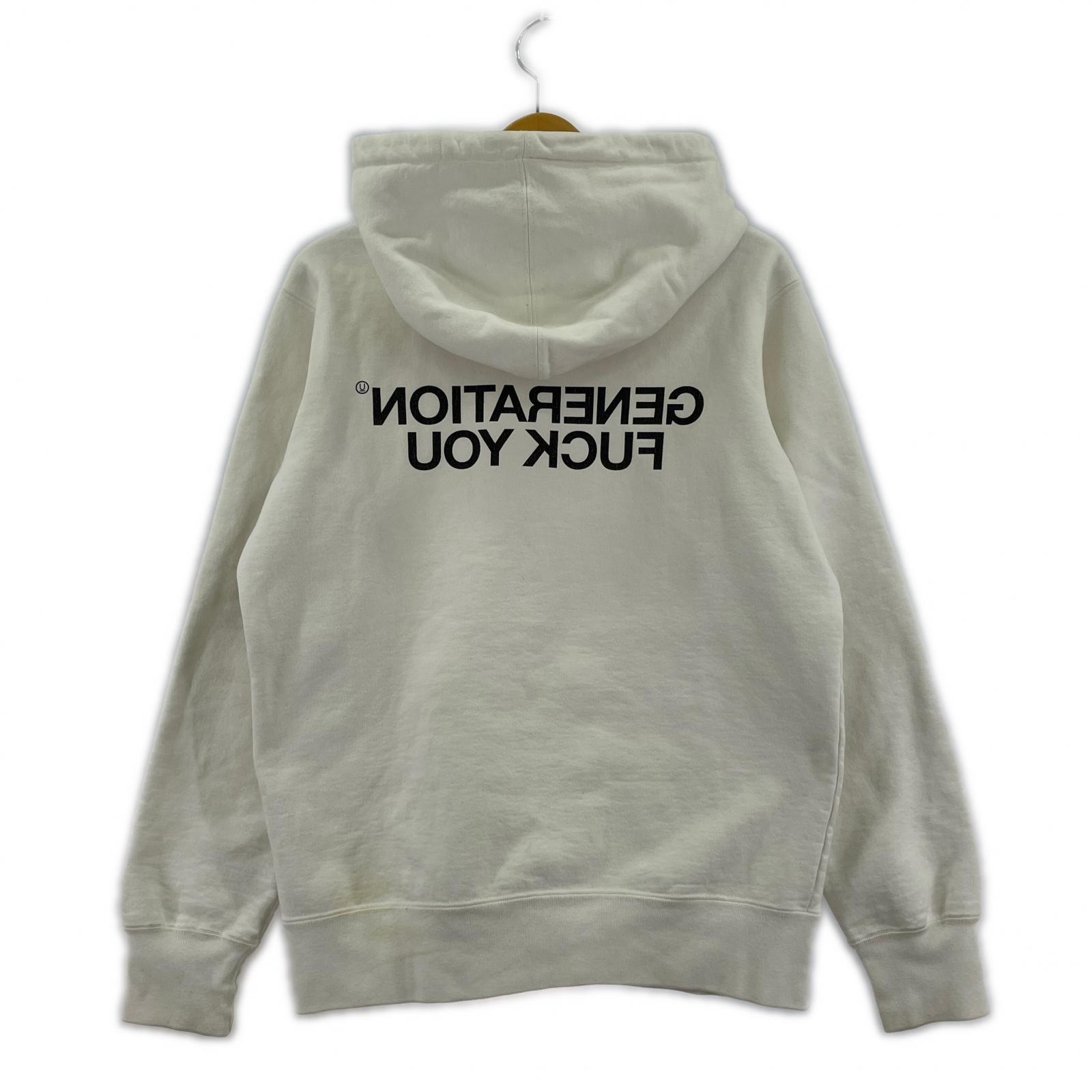 パーカー 16AW × UNDERCOVER Generation Fuck You S ホワイト