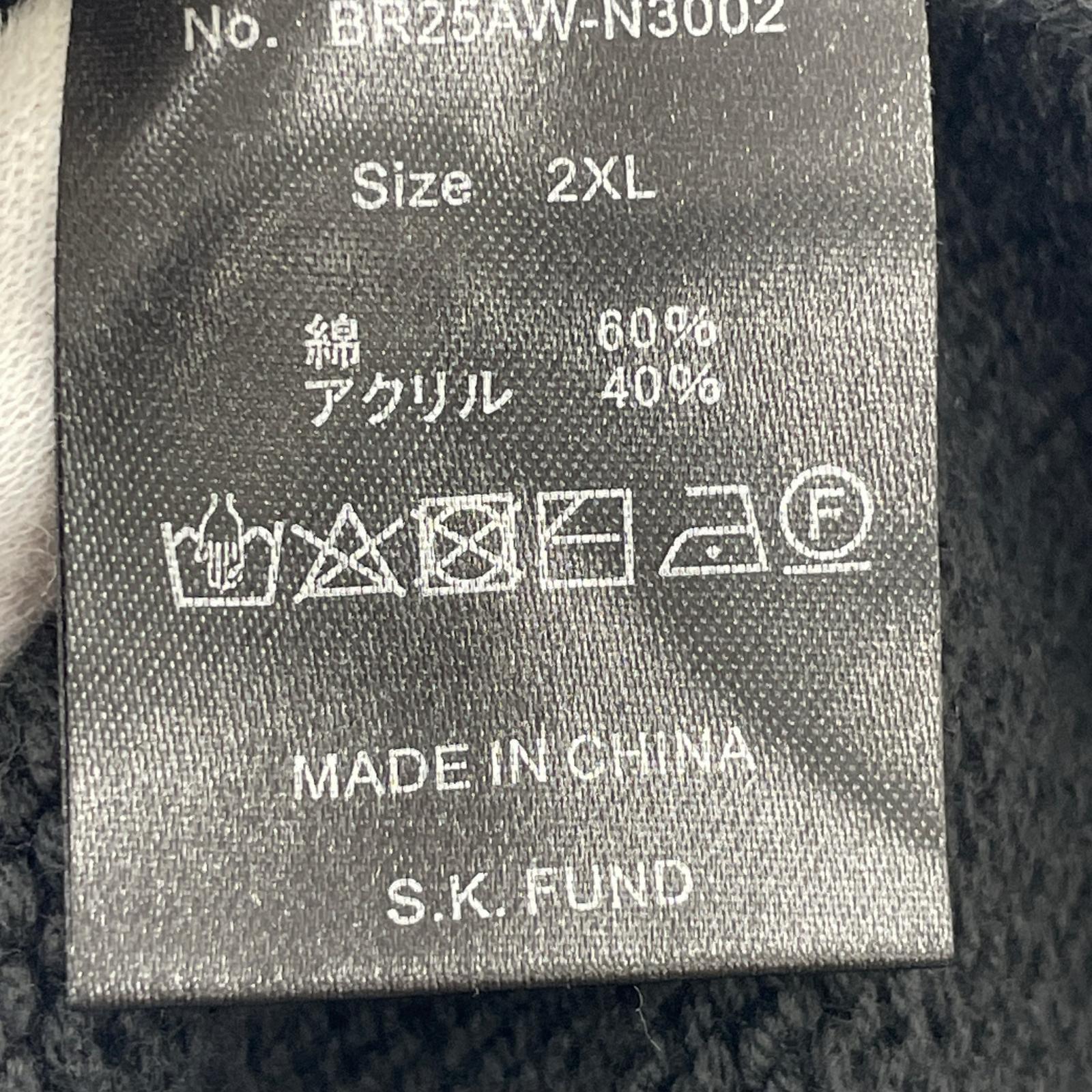 カーディガン BR25AW-N3002 ブラック
