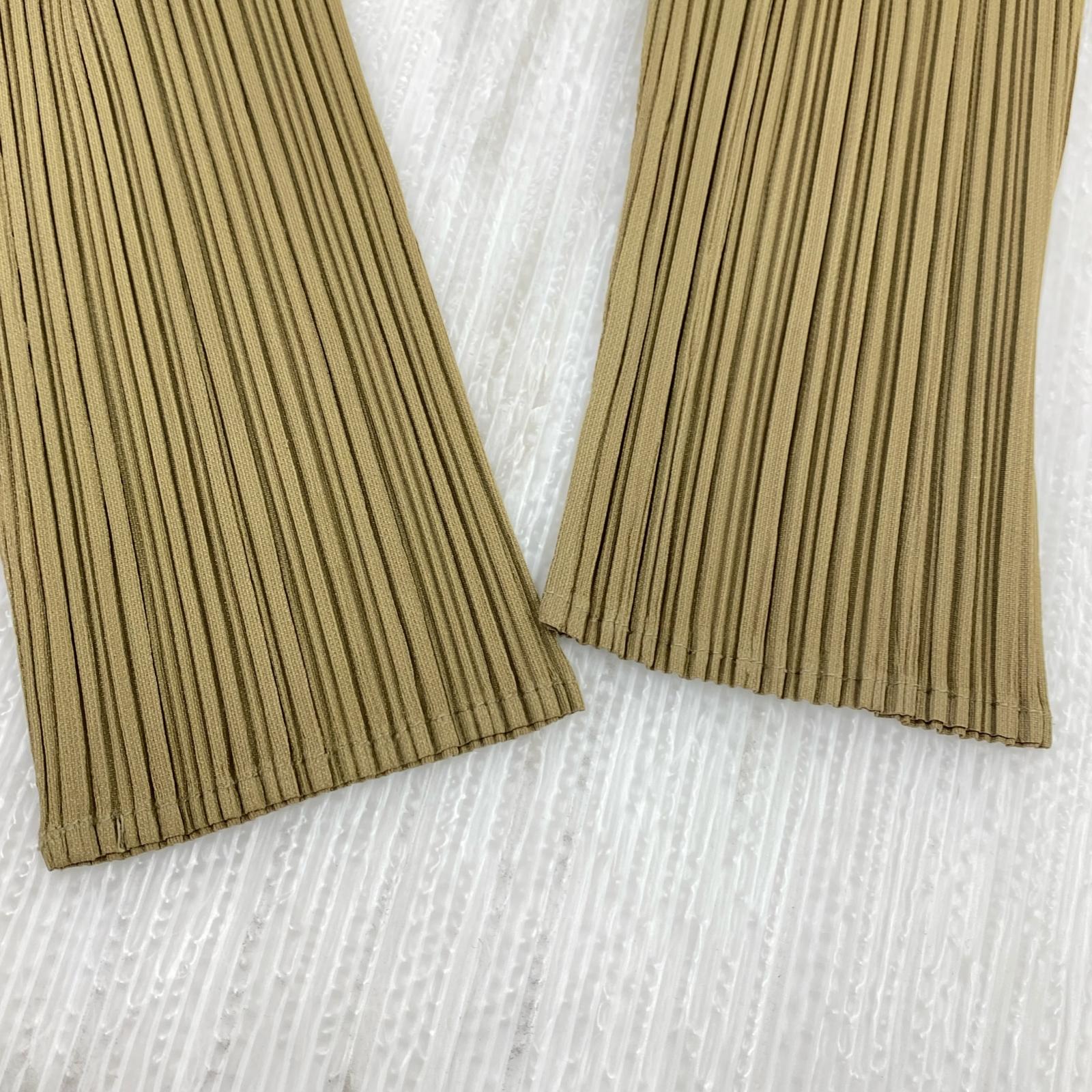 長袖Tシャツ PLEATS PLEASE プリーツカットソー F フリー