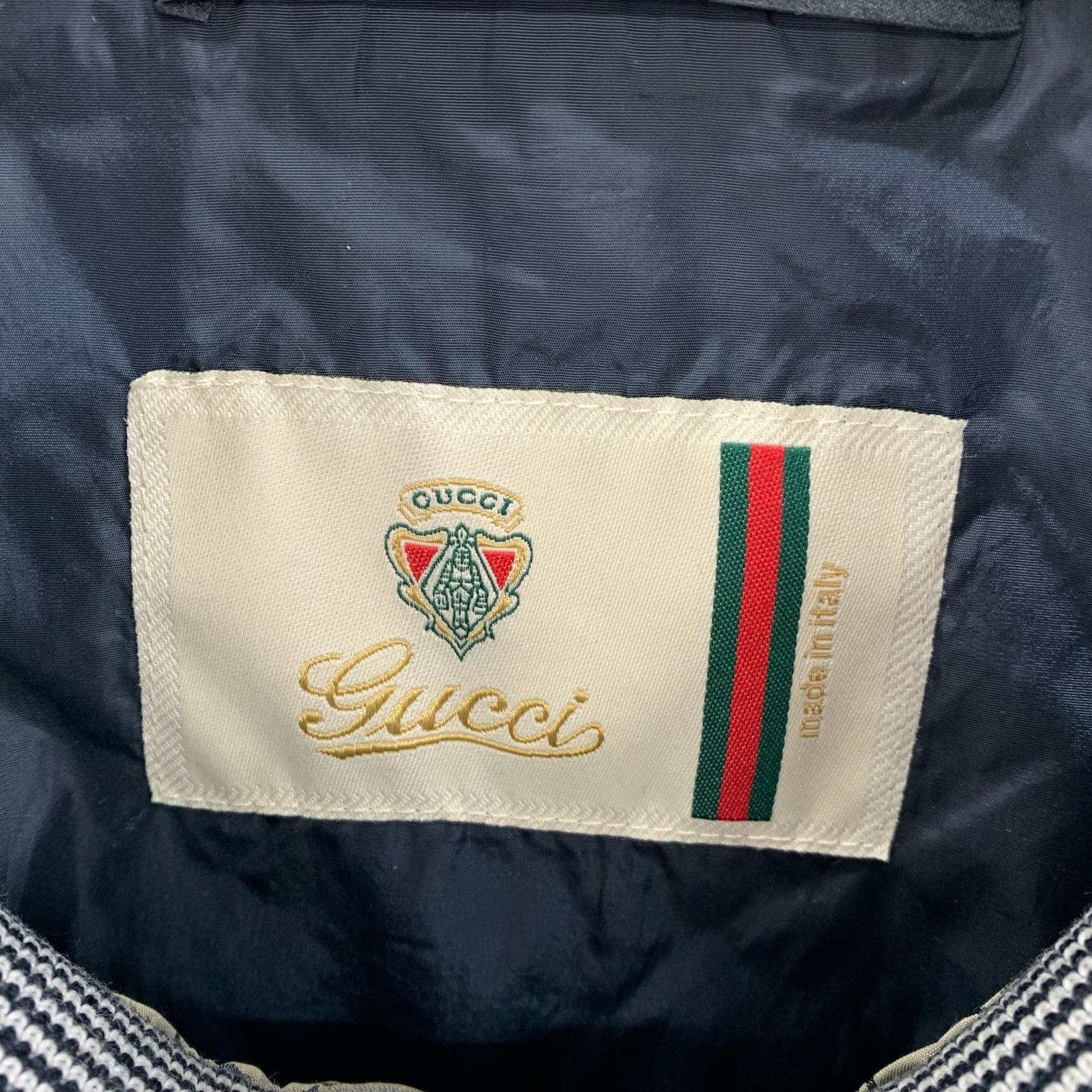 GUCCI GG柄ナイロンジップアップJKT 44