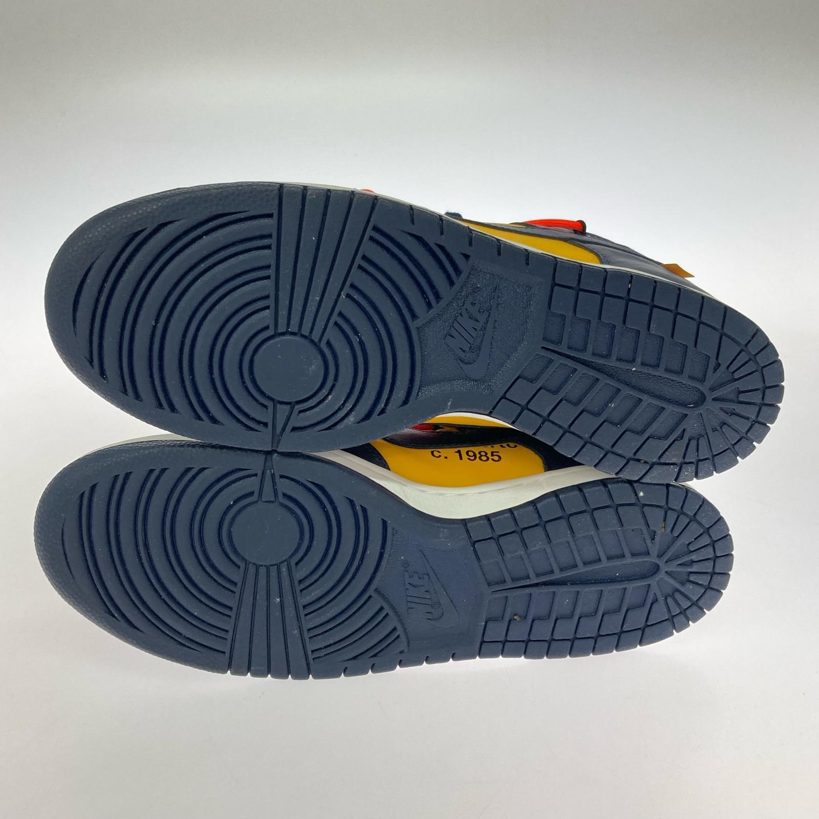 スニーカー Dunk Low LTHR × Off-White (28cm) 28cm (US10 UK9 1/2 EU46)