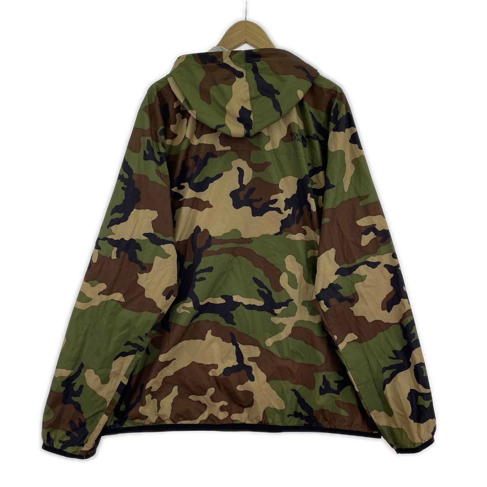 ジャケット カモフラ アノラックパーカー (XL)