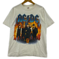 半袖Tシャツ AC DC band Tee M ホワイト