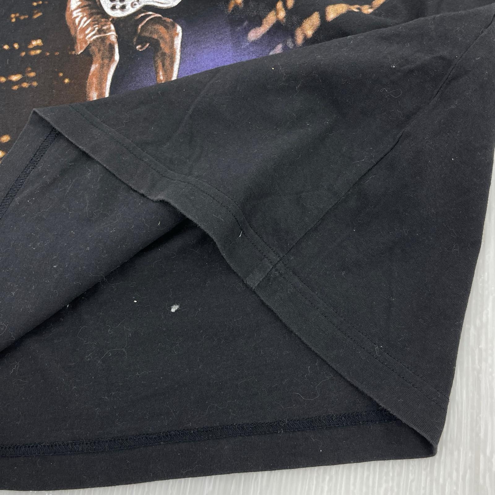半袖Tシャツ AC DC band tee S ブラック