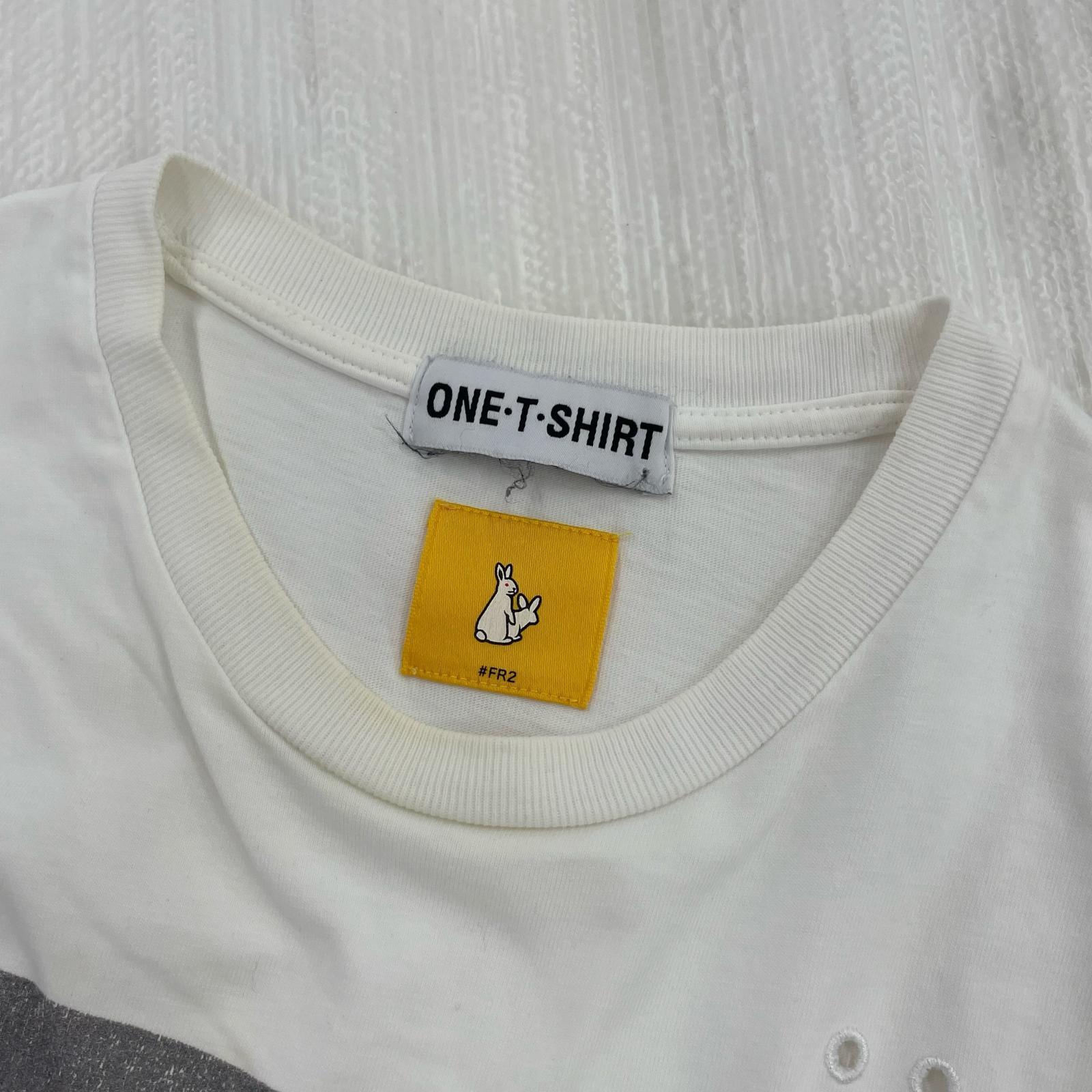 半袖Tシャツ FR2 ONE T SHIRT L 白 L ホワイト