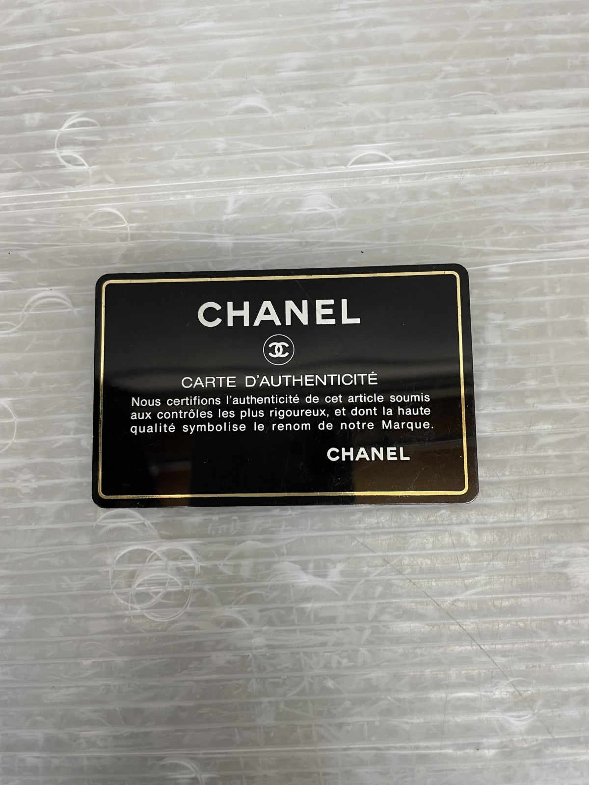 CHANEL キャビアスキン トリプルココ ココマーク チェーン トートバッグ
