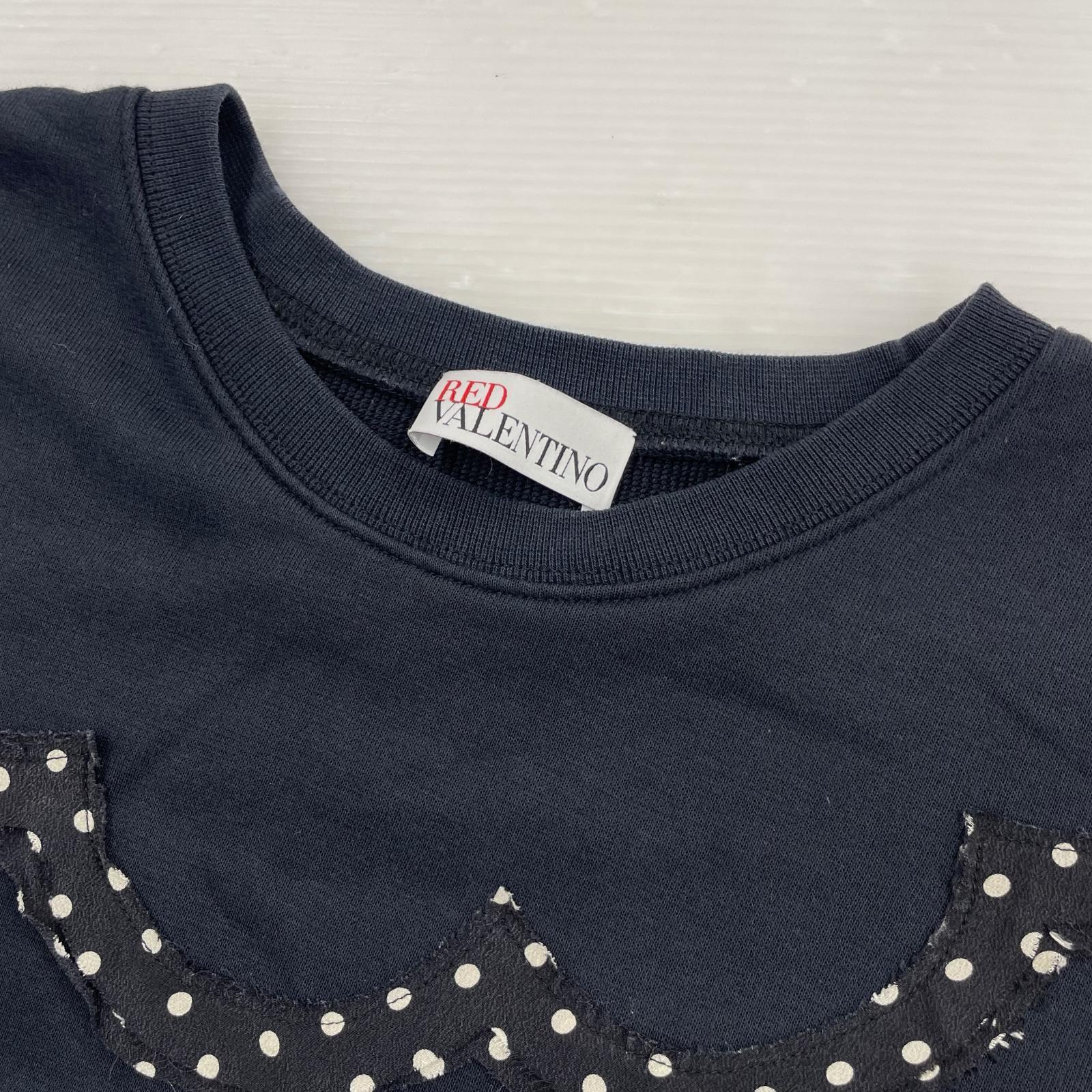 スウェット RED VALENTINO スウェット 黒 (XS) ブラック