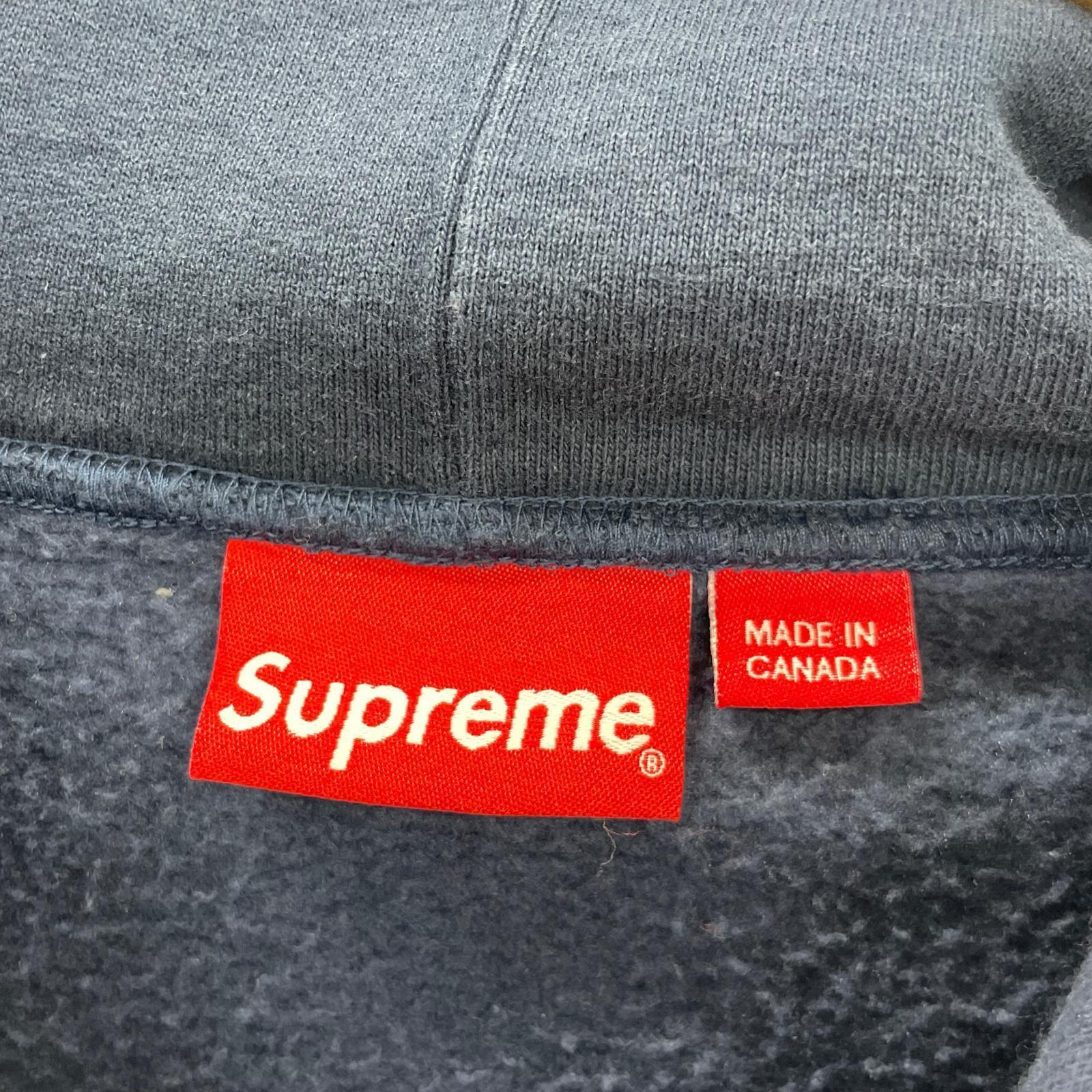 パーカー Supreme 23FW crown XXL ネイビー