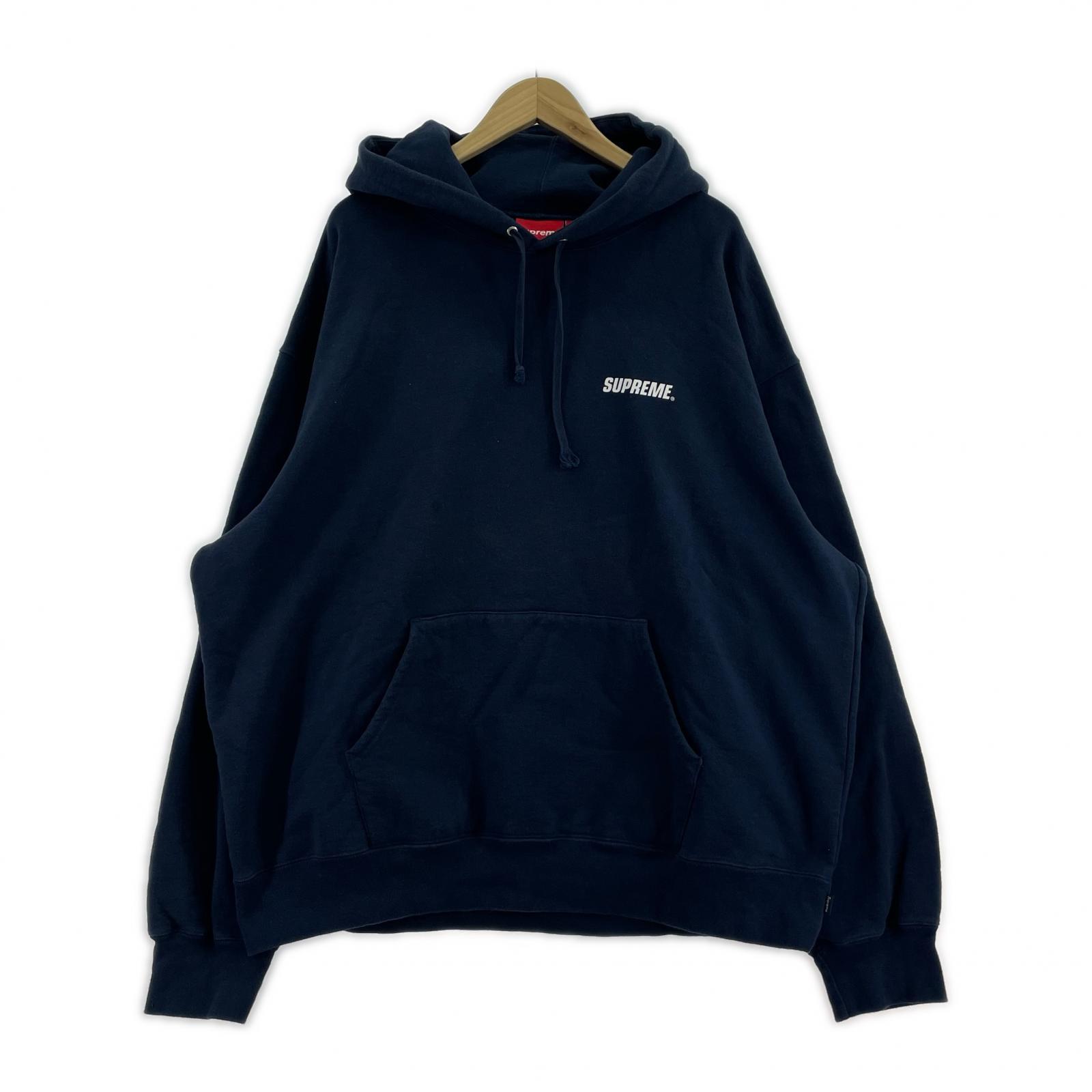 パーカー Supreme 23FW crown XXL ネイビー